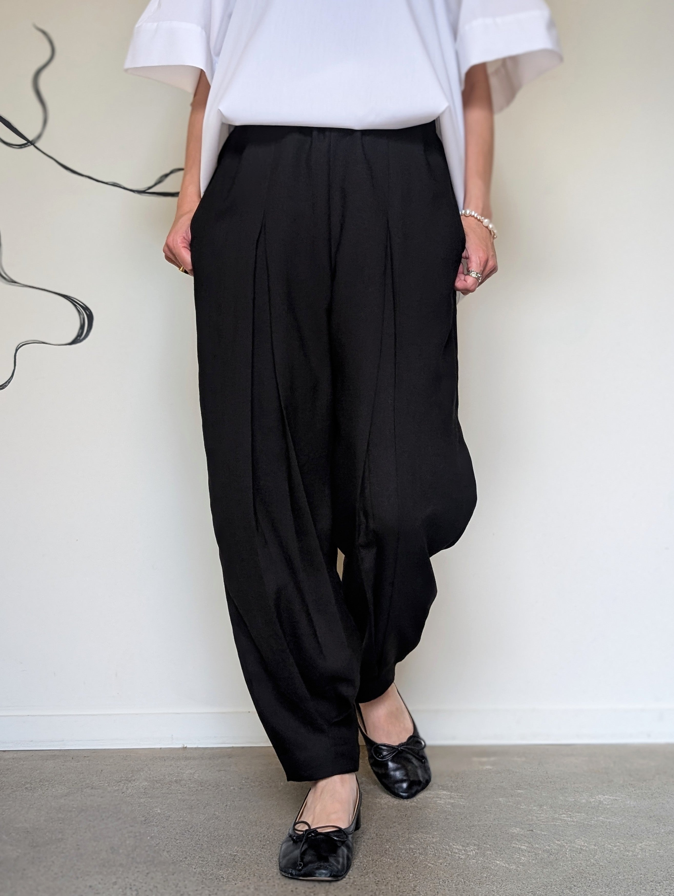 ENFOLD  DRAPE TAILORED TR
