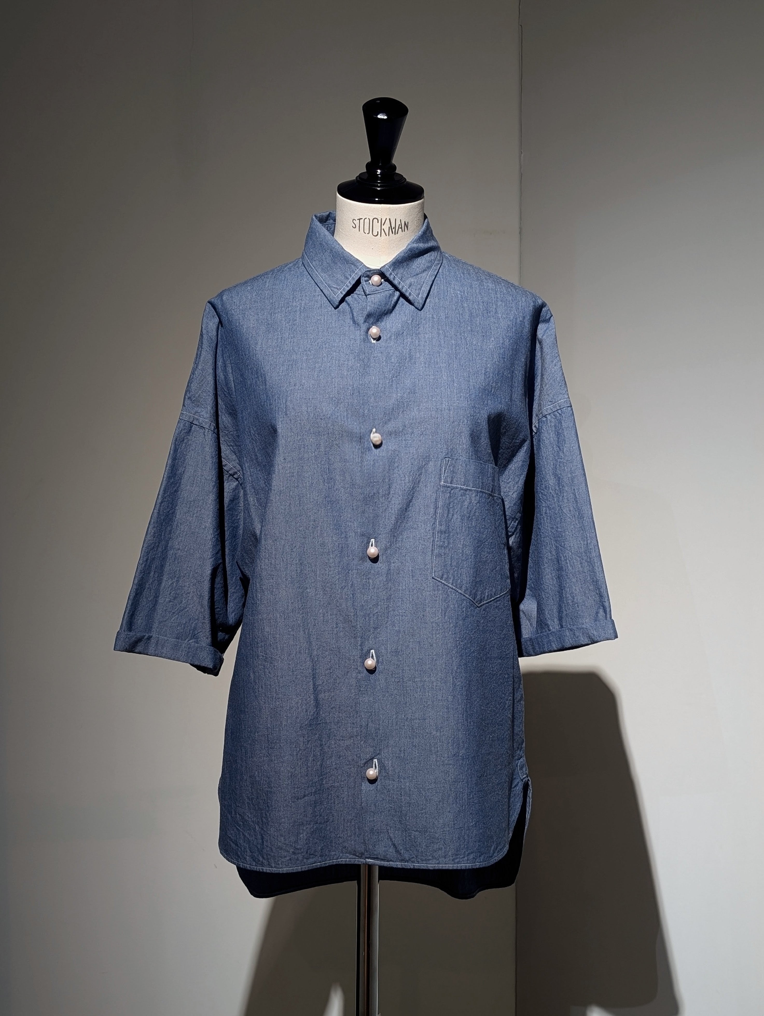 MADISONBLUE×PARQS キーホルダーSETは6/7まで!! 【J.BRADLEY SHIRT CHAMBRAY】