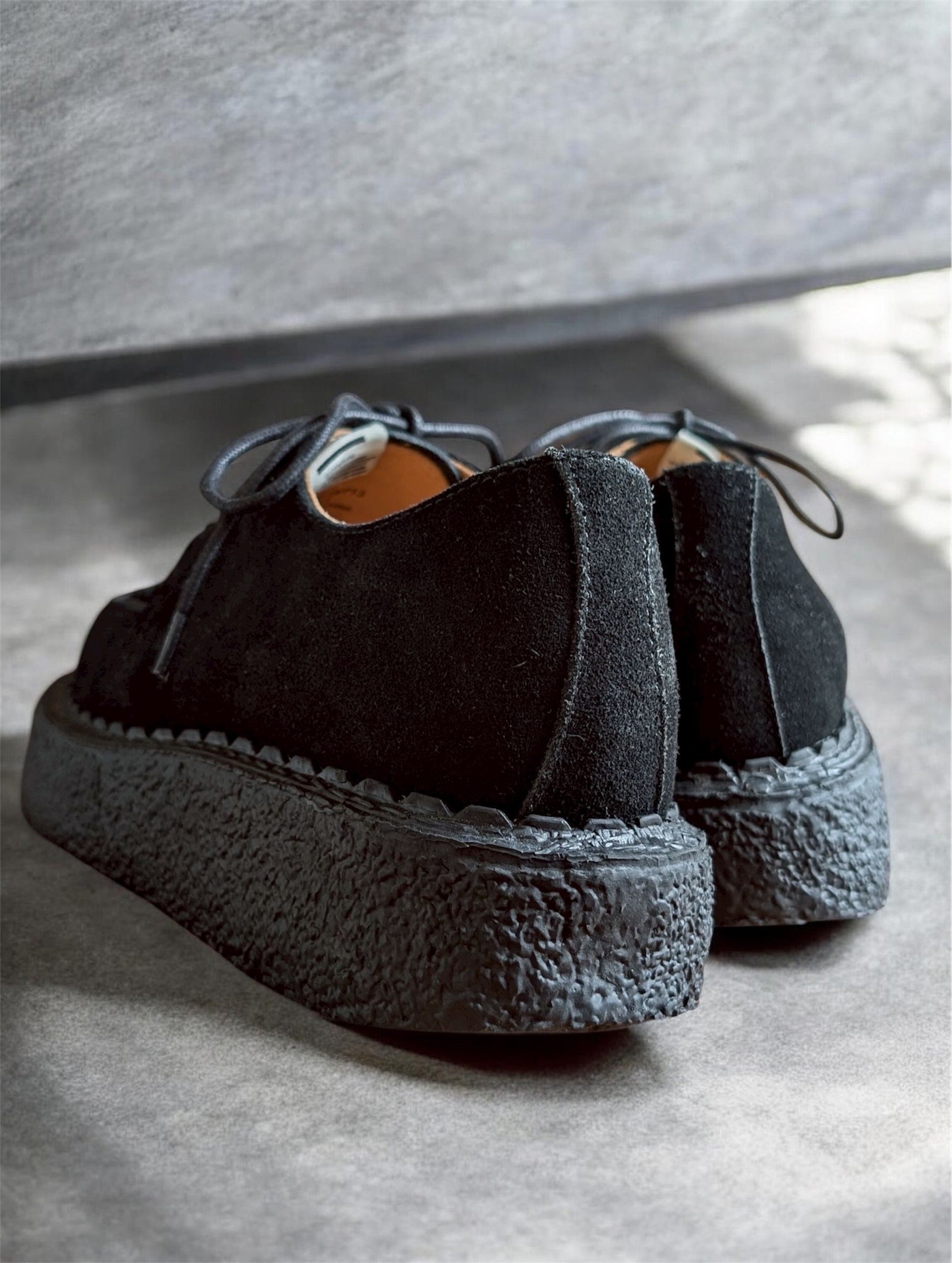 General Scale . Maison MIHARA YASUHIRO / "DAVID"Suede Inter Lace Shoes