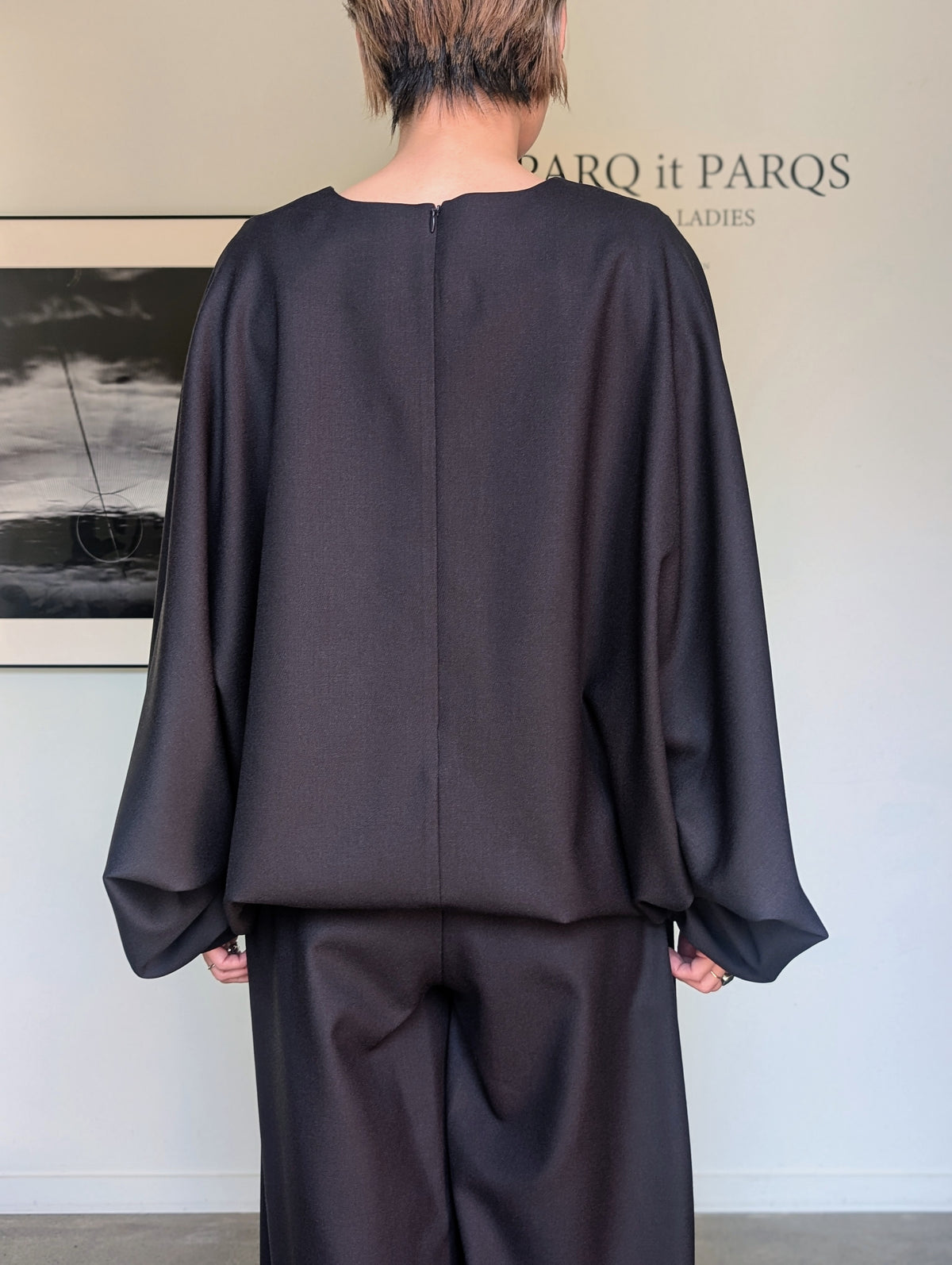 AEHRR 【021 Draping Form Crewneck PO】