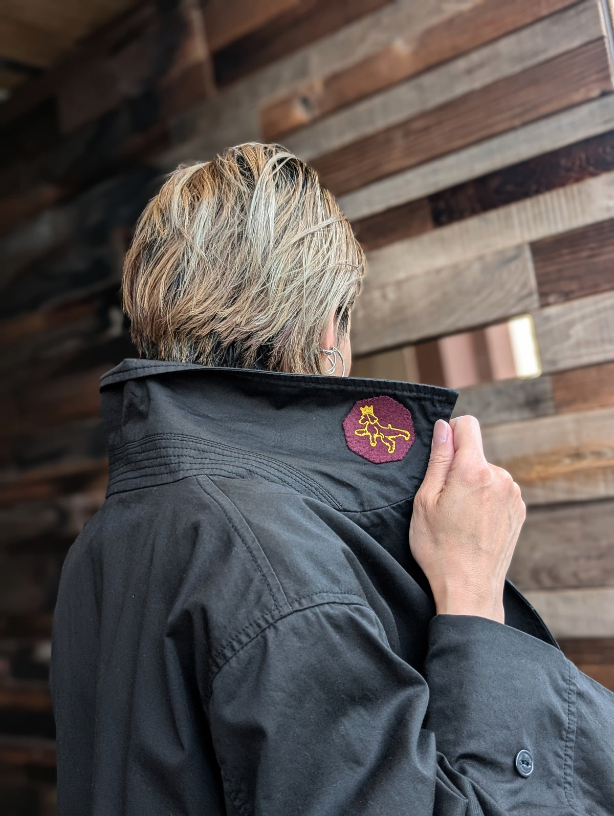 MADISONBLUE  REMAKE SHOP COAT