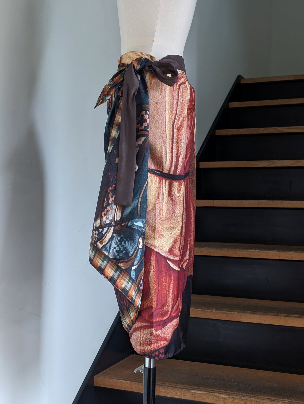 DRIES VAN NOTEN【262-010803】SCARFY 4057 W.W.SKIRT