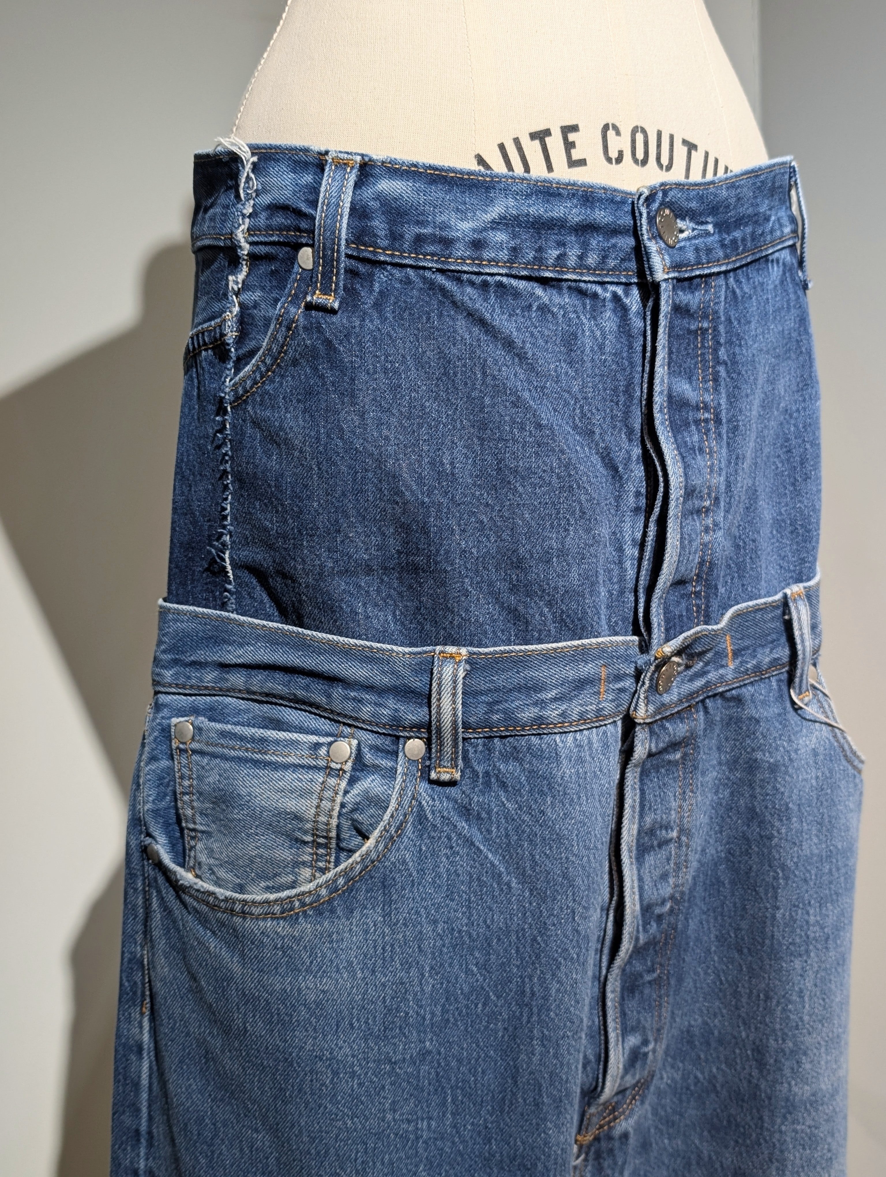 QUIITO W WAIST DENIM PT(3サイズ)