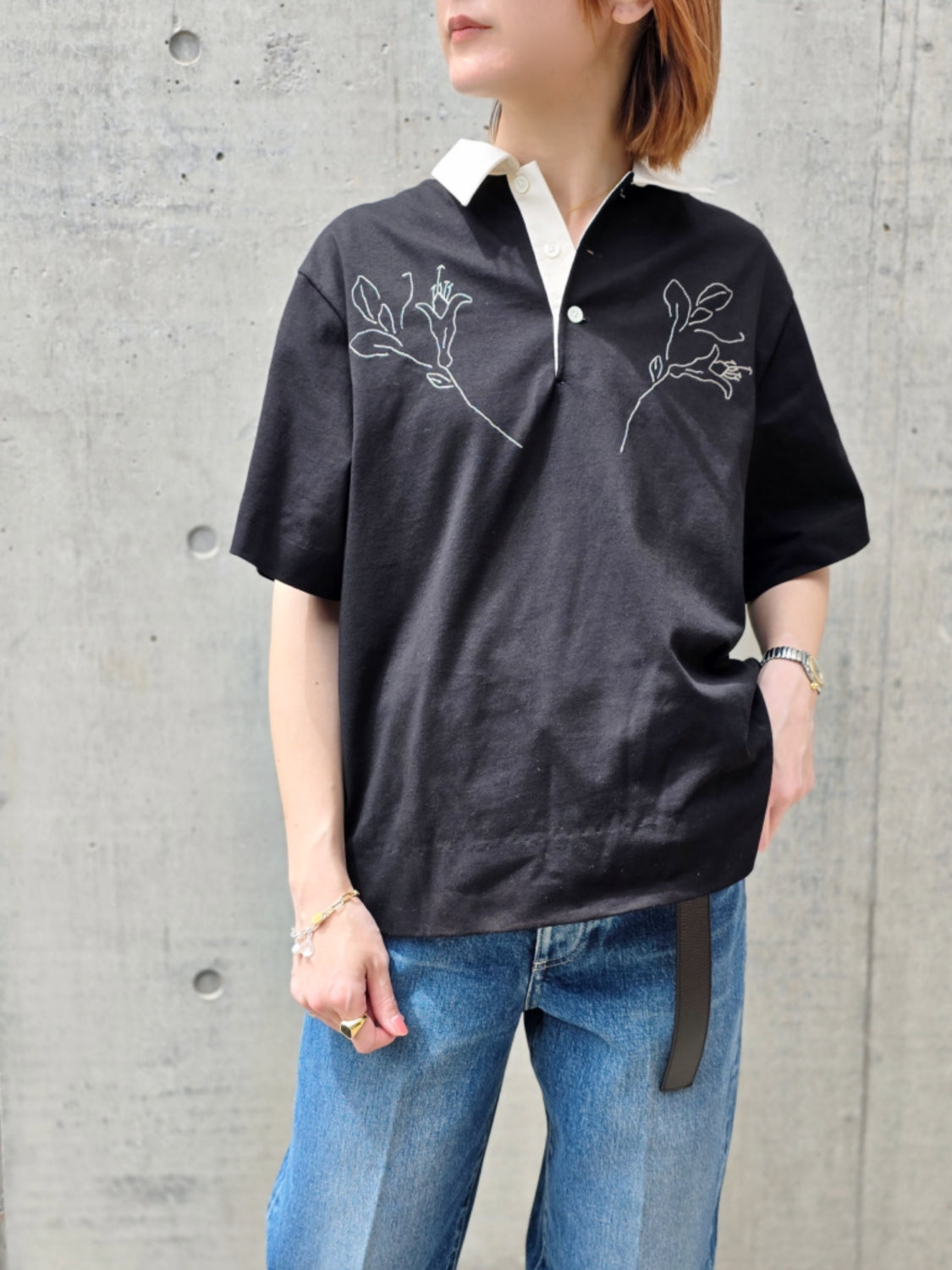 TANAKA ST-264-BKE THE POLOSHIRT　