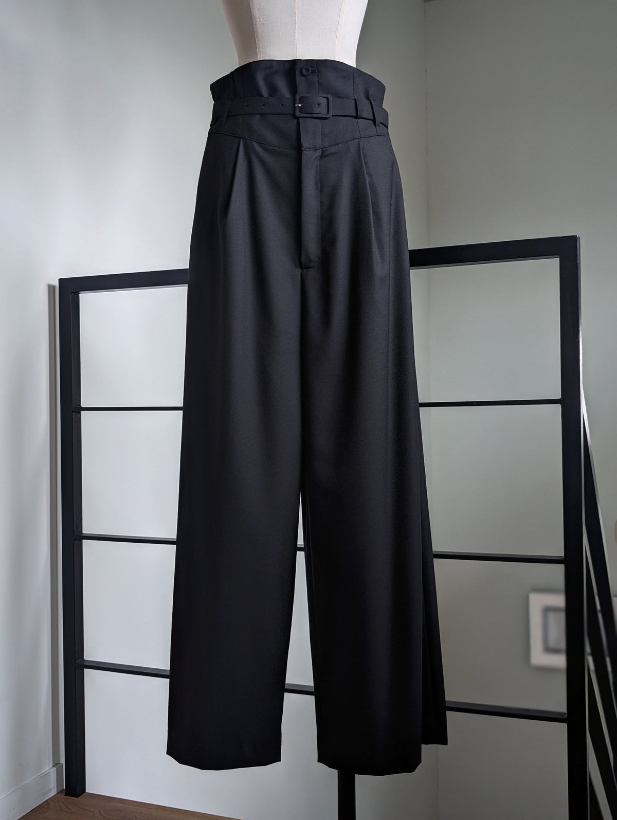 SEEALL SAW61 PT101 (YK-001)HIGH WAIST PANTS