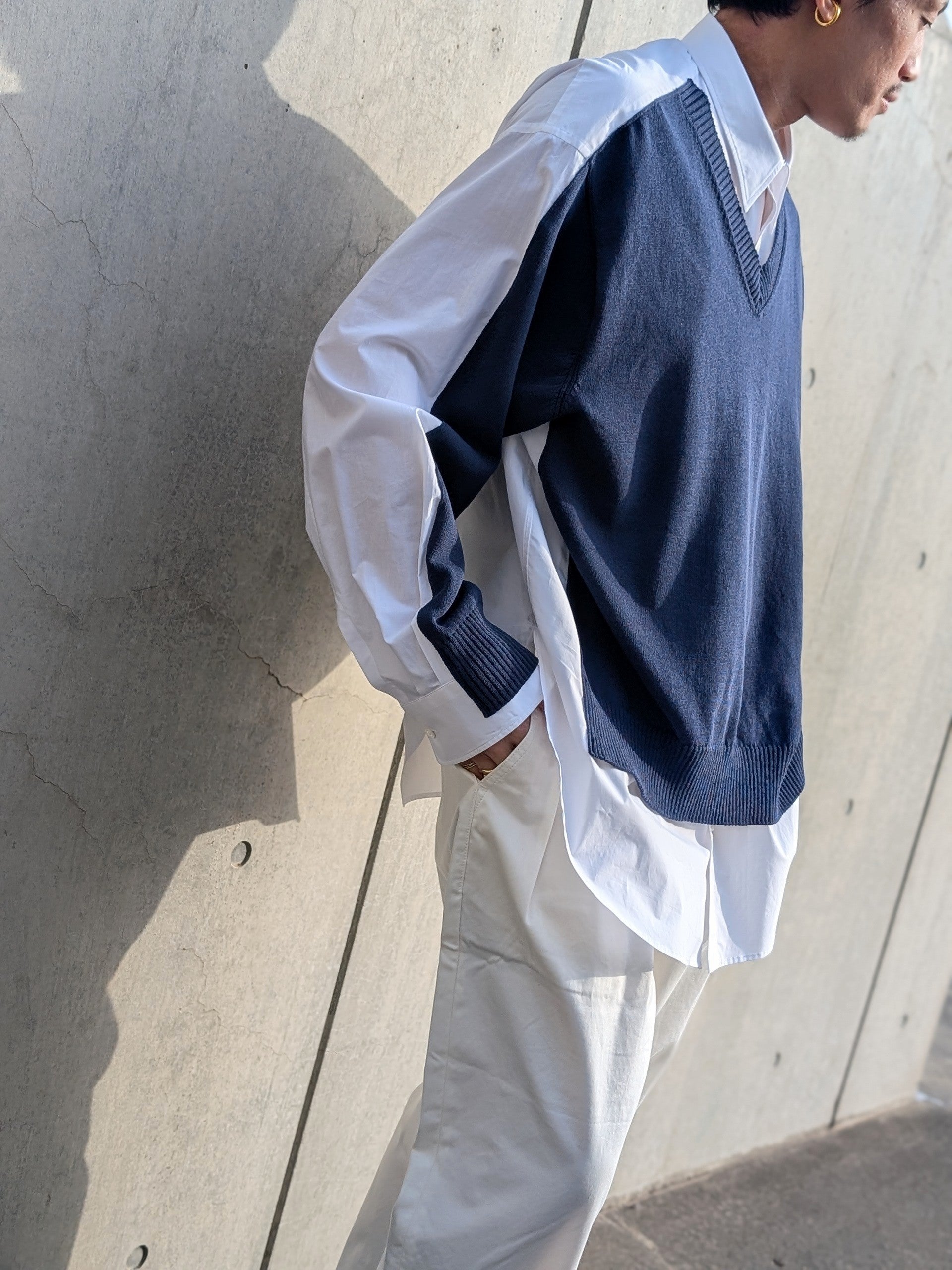 HED MAYNER COTTON POPELINE DOCKING SHIRT