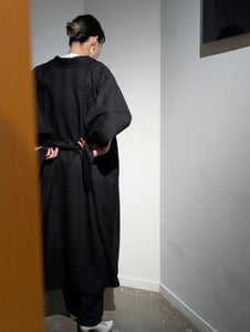 AEHRR 【Draping Yoke Raglan Sleeve Over Coat】