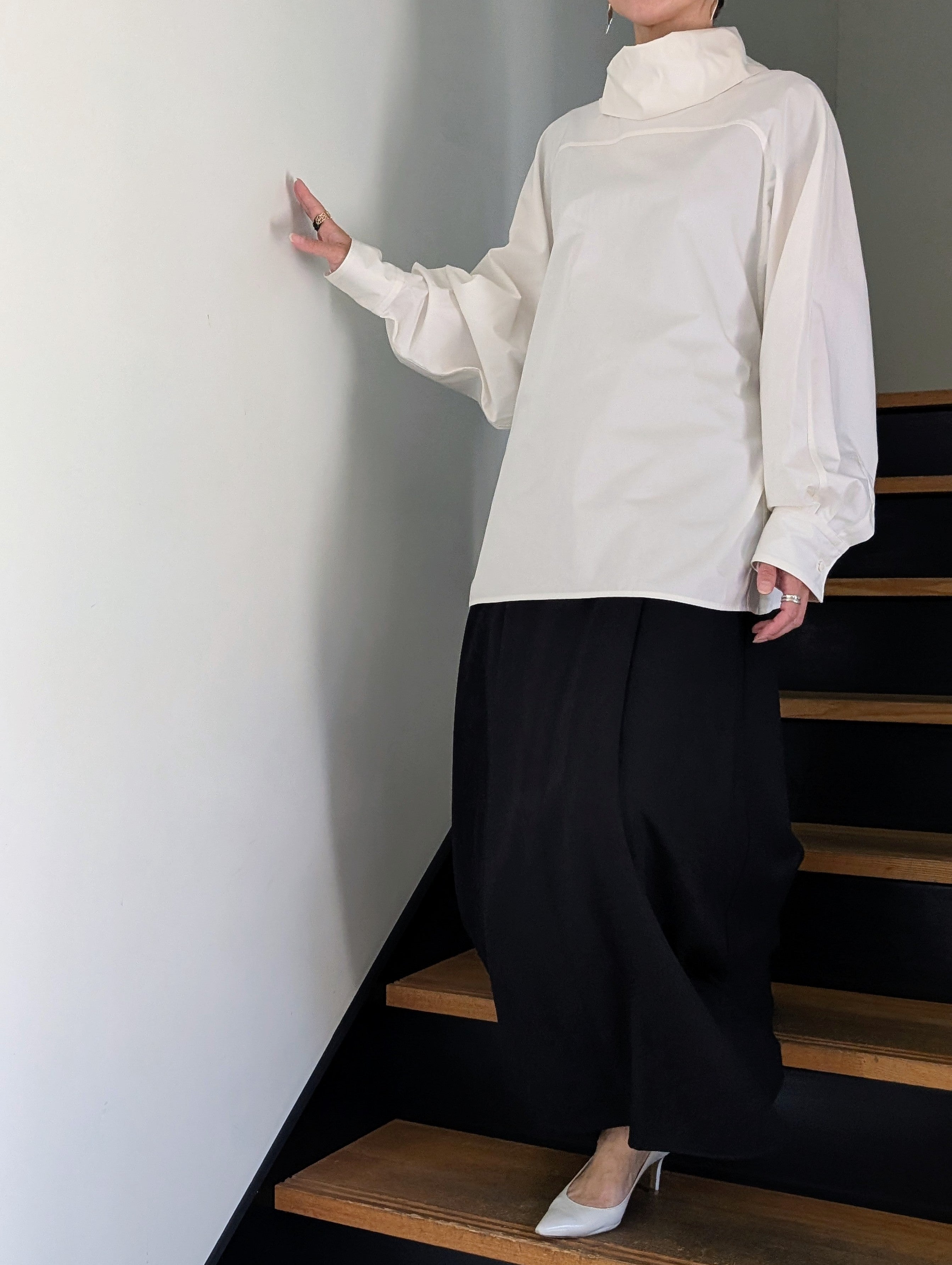 AEHRR 【Random3-tuck draped skirt】