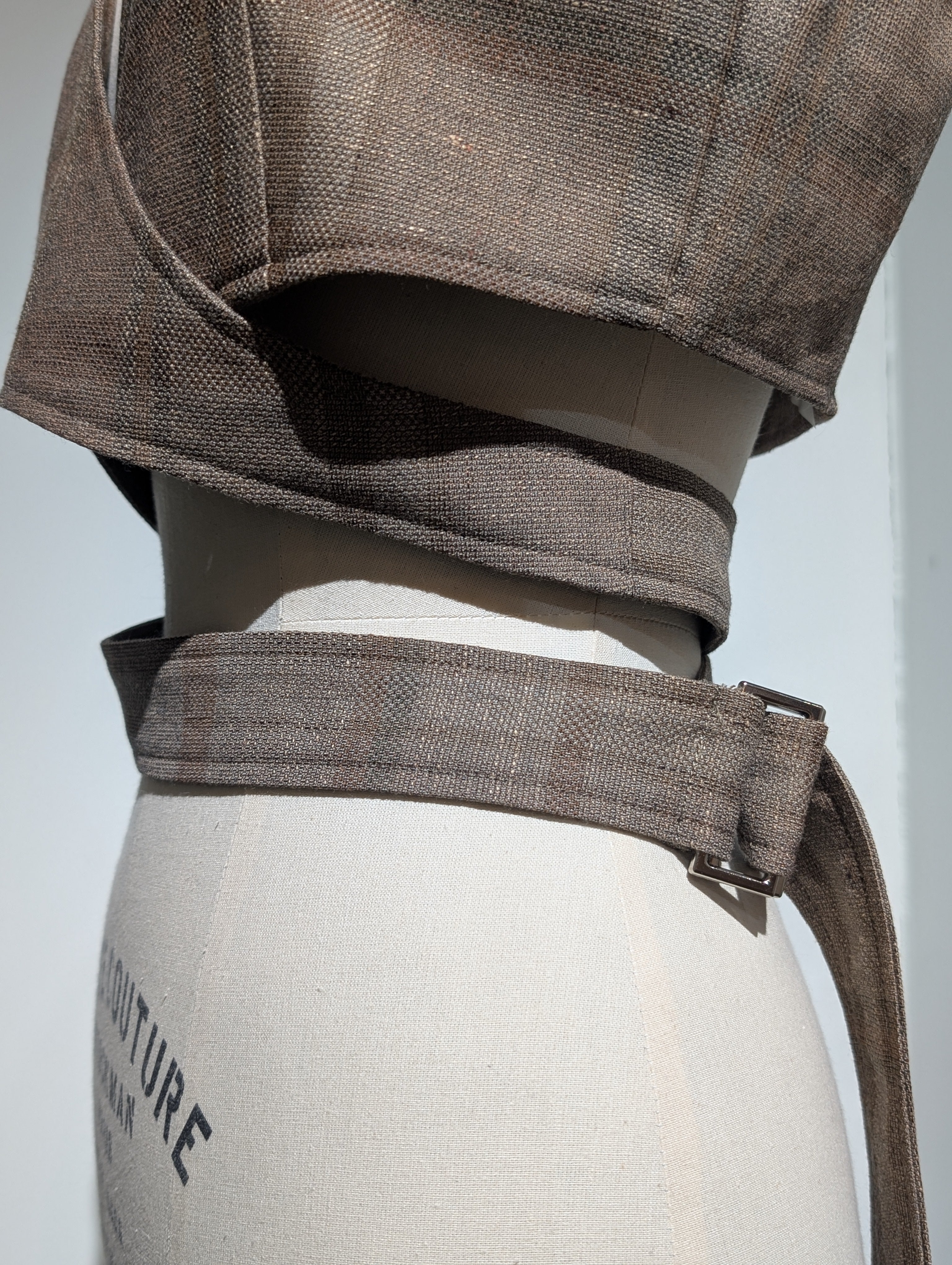 SEEALL SAW63 TP102 (MK-002) BELTED WAIST COAT