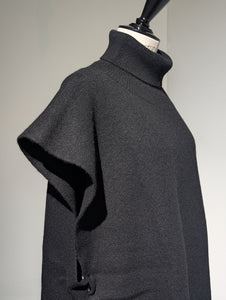 SEEALL  SAW51 KJ604S (YAK SMOOTH) OVERSIZE poncho