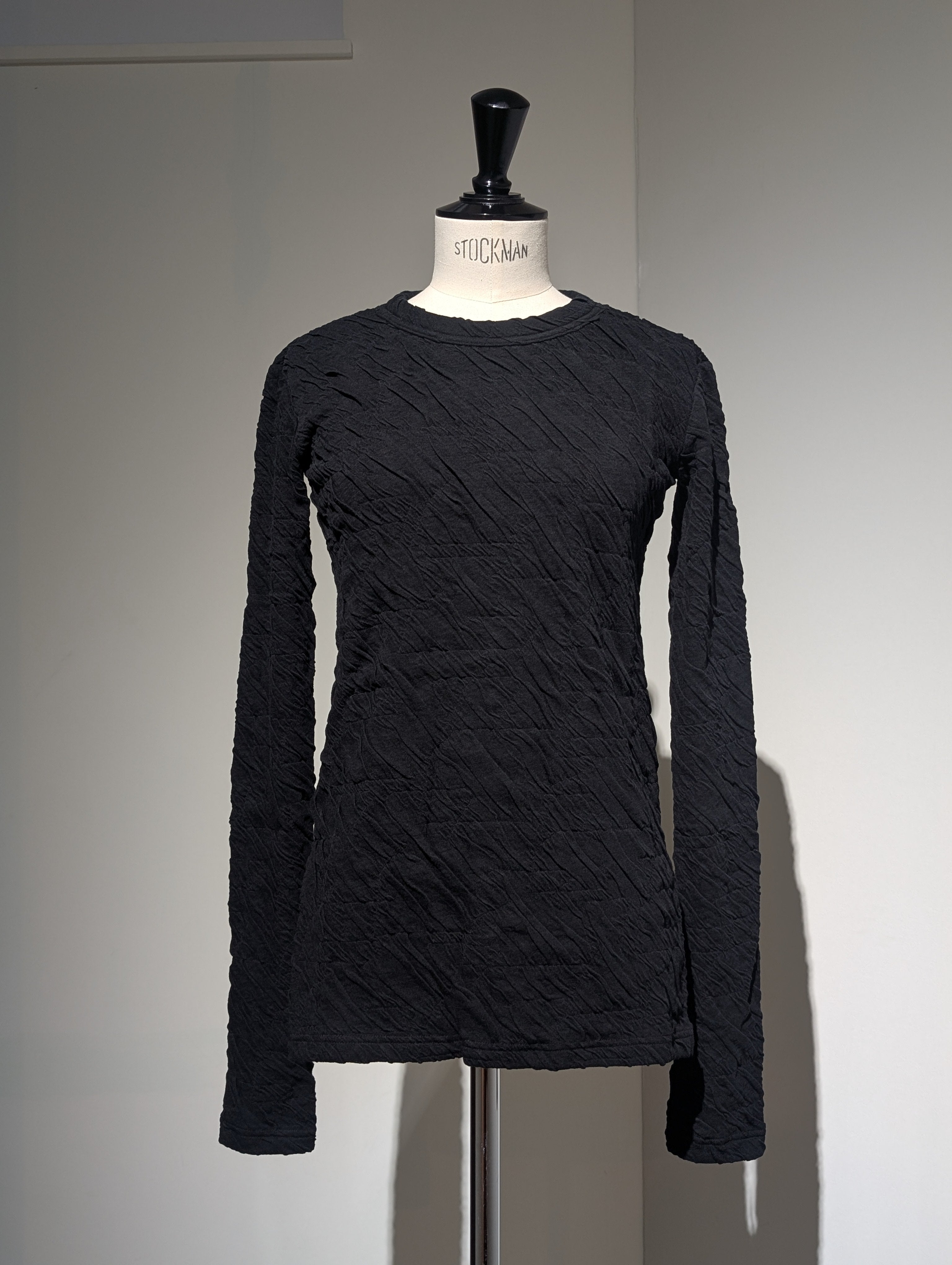 SEEALL  SAW51 TS906 (MM-005) JACQUARD U-NECK TEEレディ
