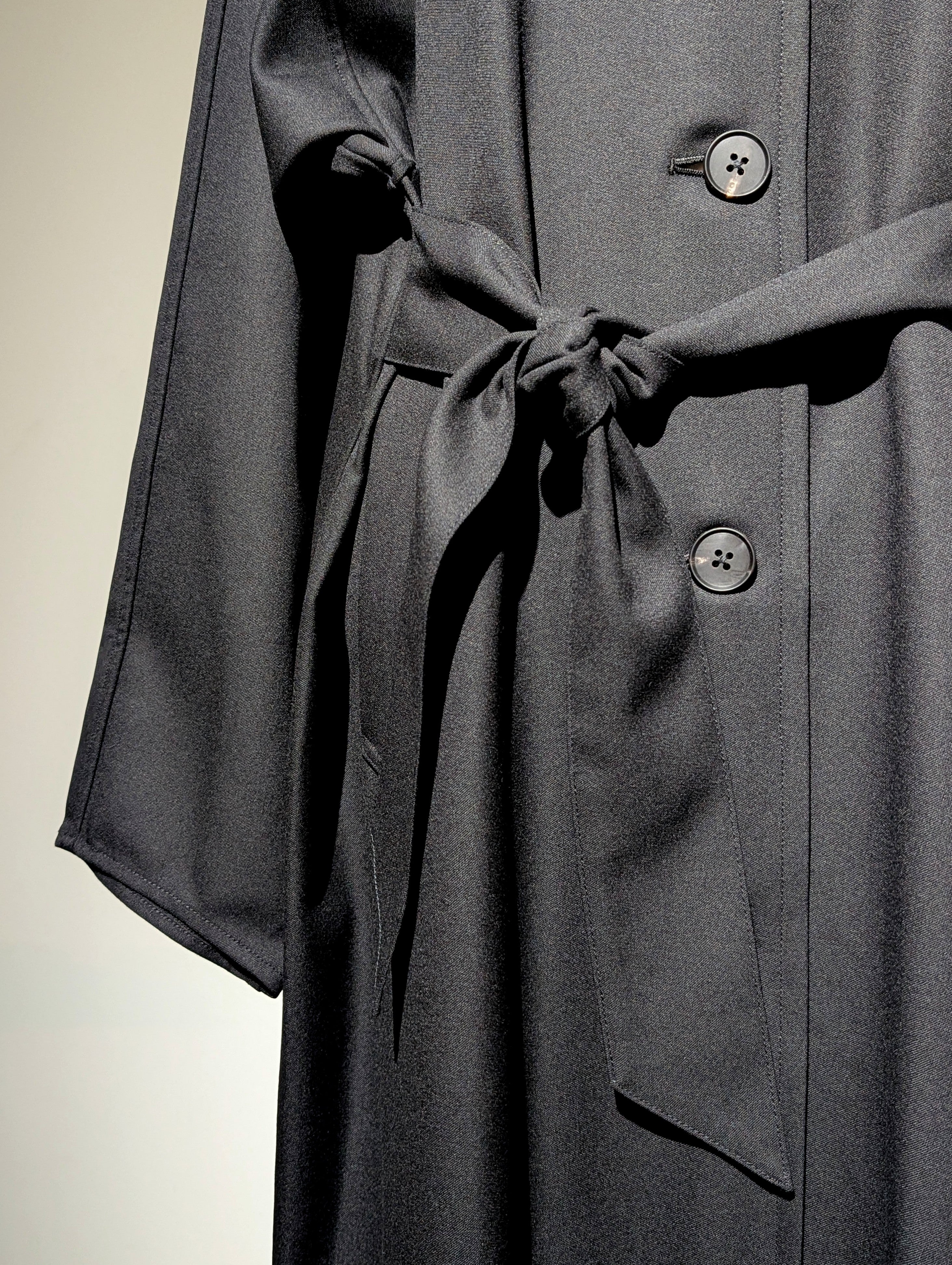 AEHRR 【Draping Yoke Raglan Sleeve Over Coat】