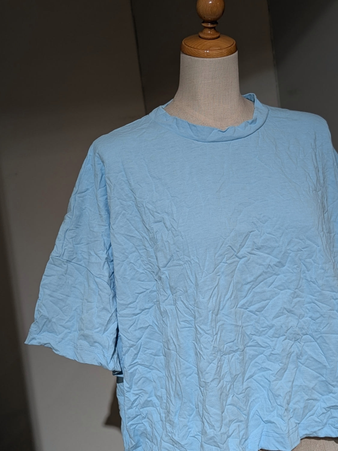 ENFOLD WRINKLE BOX T-SHIRT