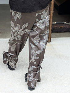 SEEALL SAU53 PT189(FS-001) LACE-UP EASY PANTS