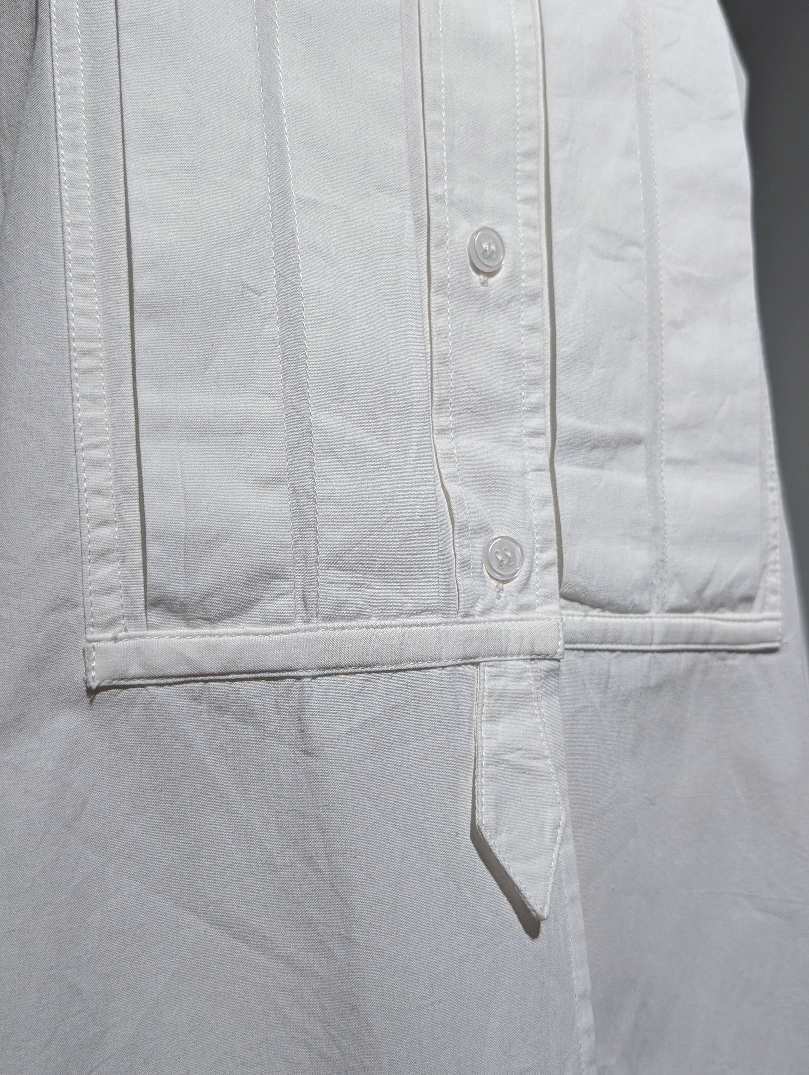 SEEALL SAW63 SH301 (l-001) OVERSIZE TAXIDO SHIRT