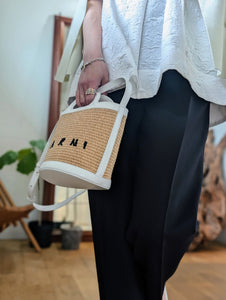 MARNI  SCMP0056Q1 TROPICALIA BASKET BAG SMALL