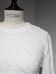 SEEALL  SAW51 TS906 (MM-005) JACQUARD U-NECK TEEレディ