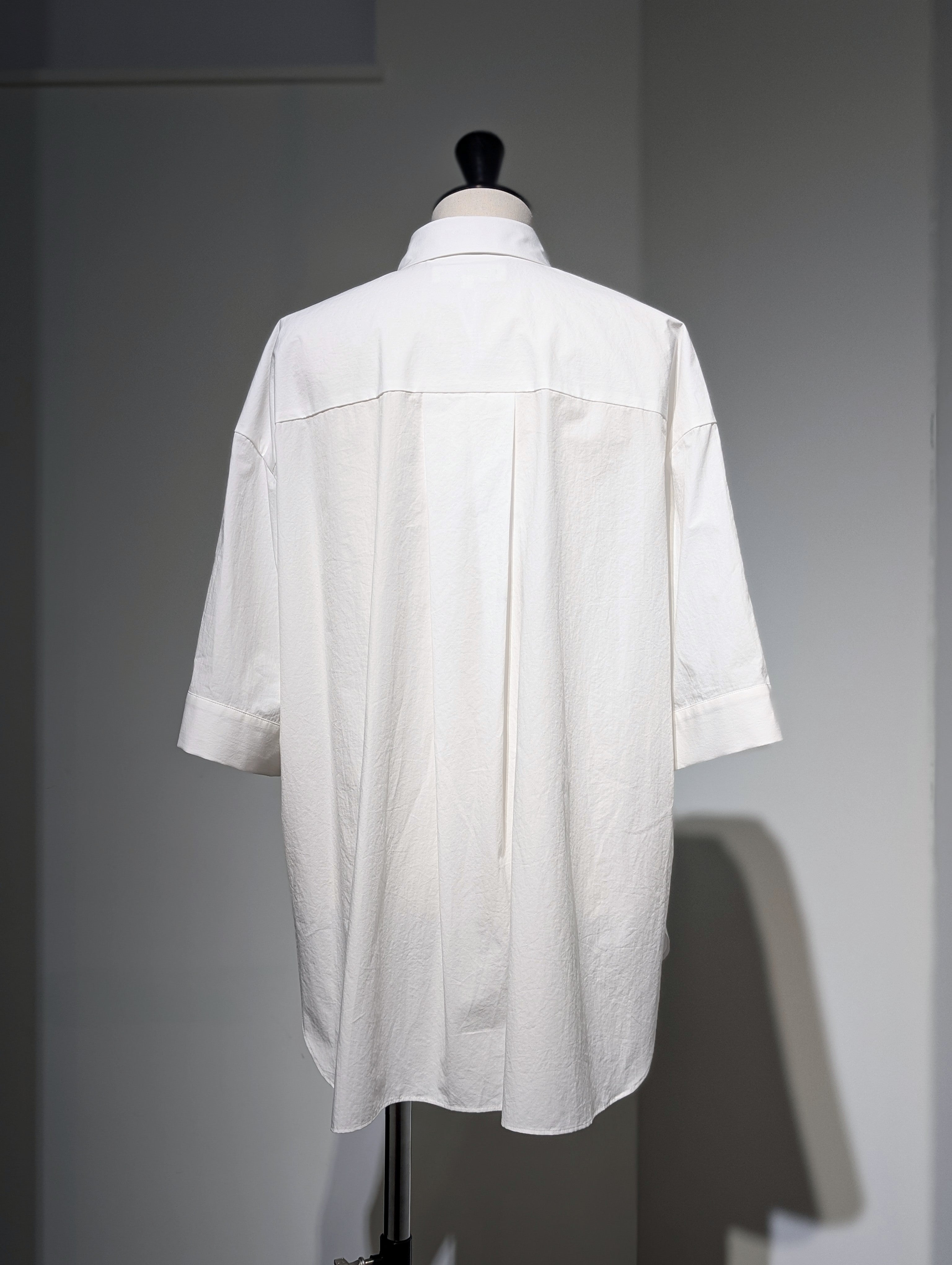 ENFOLD LAYERED HALF‐SLEEVES SHIRT