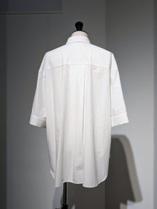 ENFOLD LAYERED HALF‐SLEEVES SHIRT