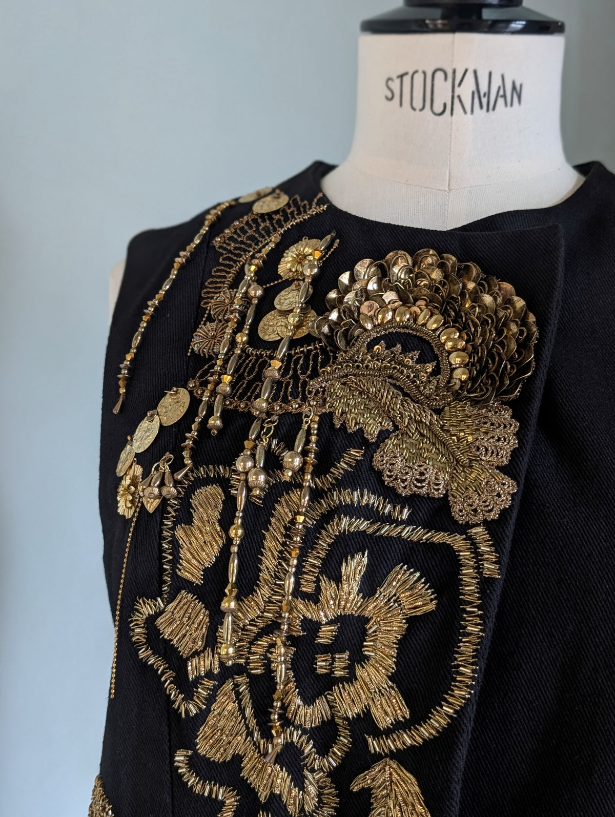 DRIES VAN NOTEN【262-010606】GENZEL 4444 W.W.GILET
