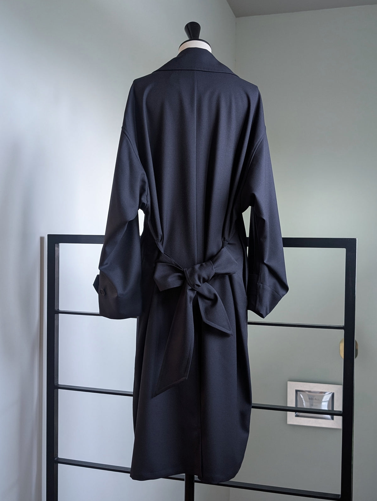 AEHRR 【091 Draping Oversize Wrap Coat】