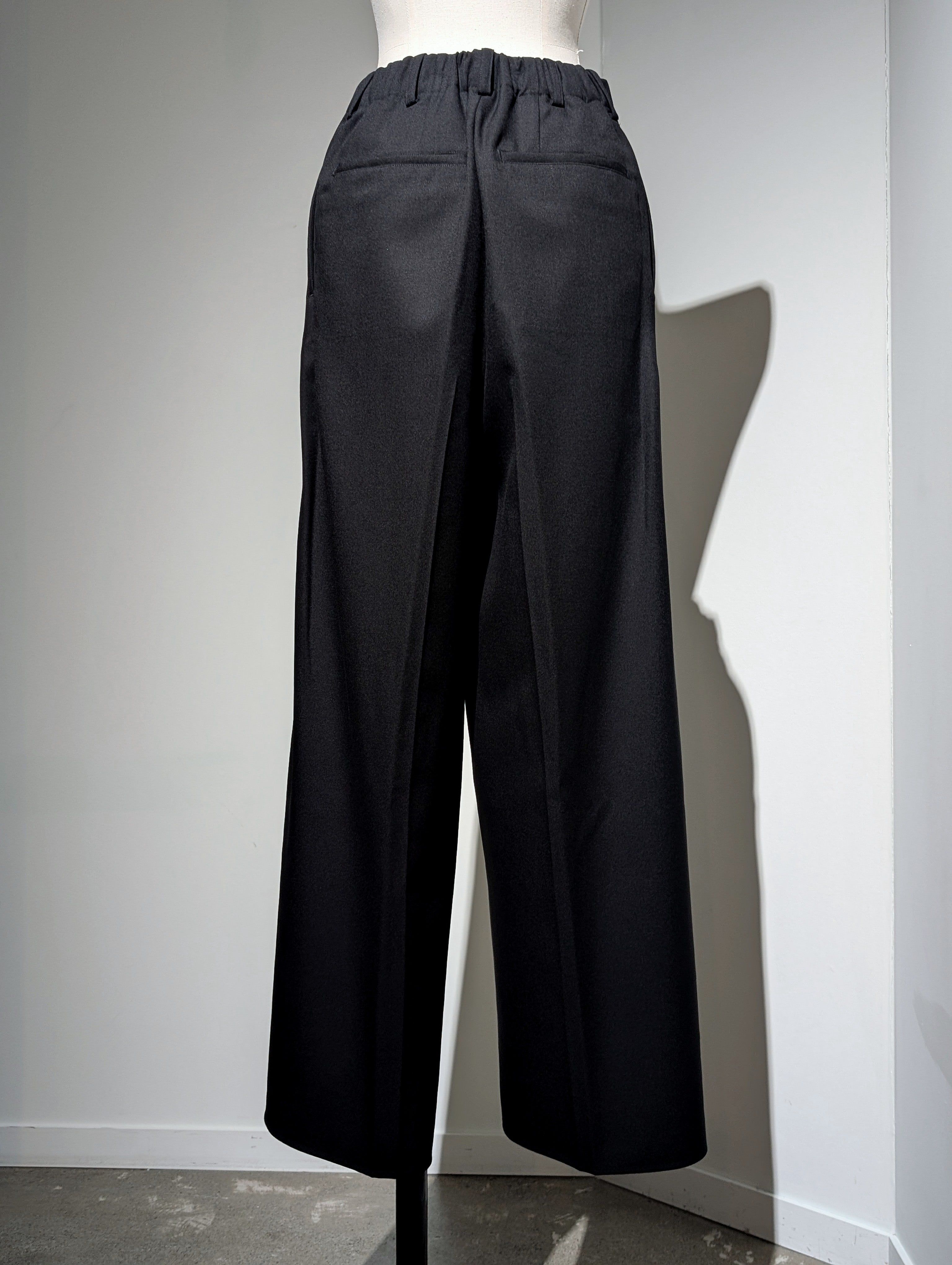 AEHRR 【Draping Crotch Box Pleats Trousers】
