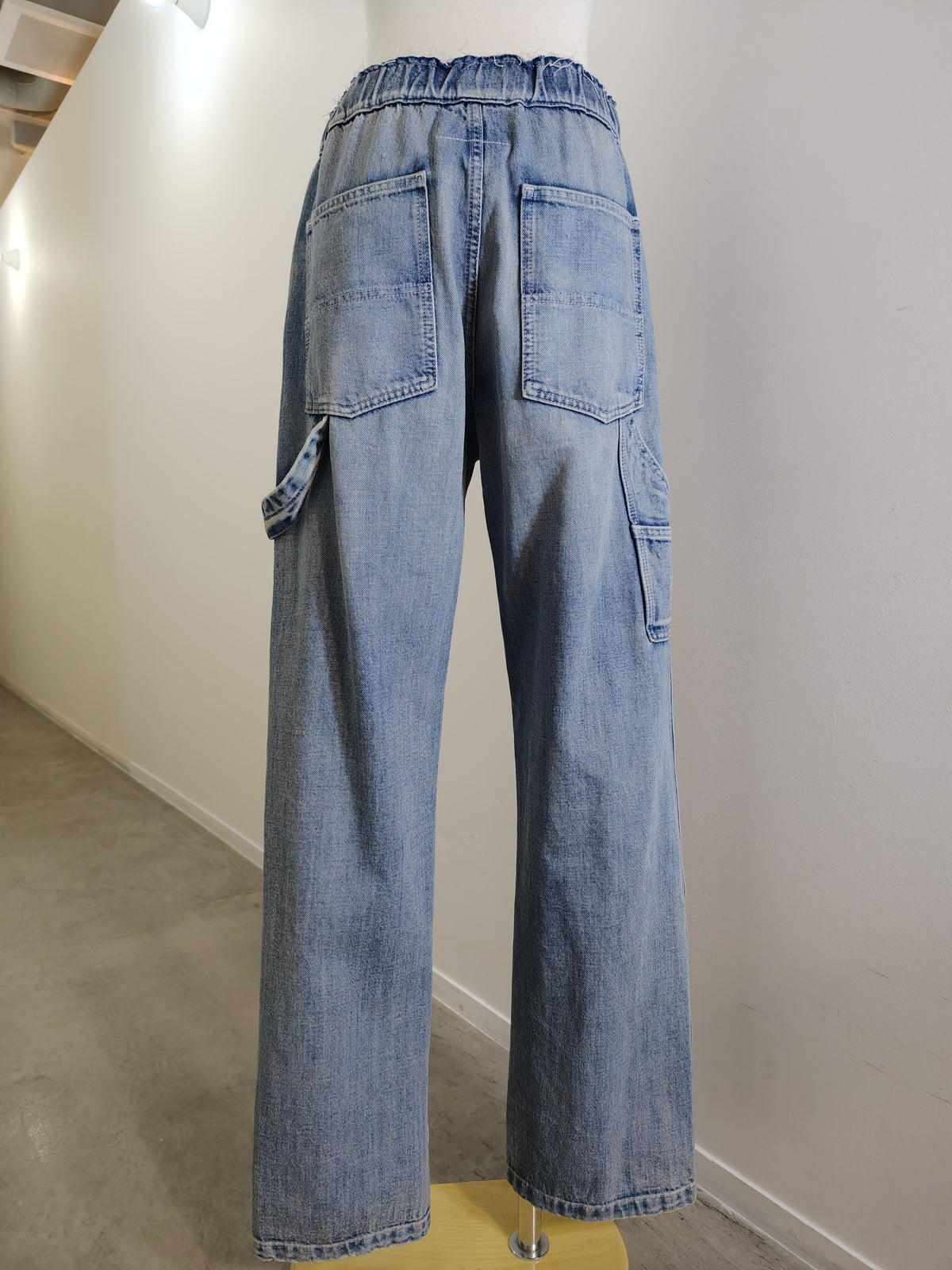 MM⑥ S52KA0578　ワイドレッグデニムパンツ