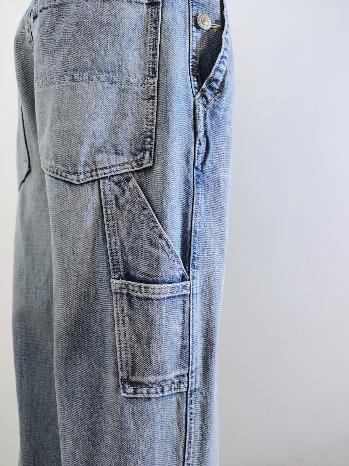 MM⑥ S52KA0578　ワイドレッグデニムパンツ