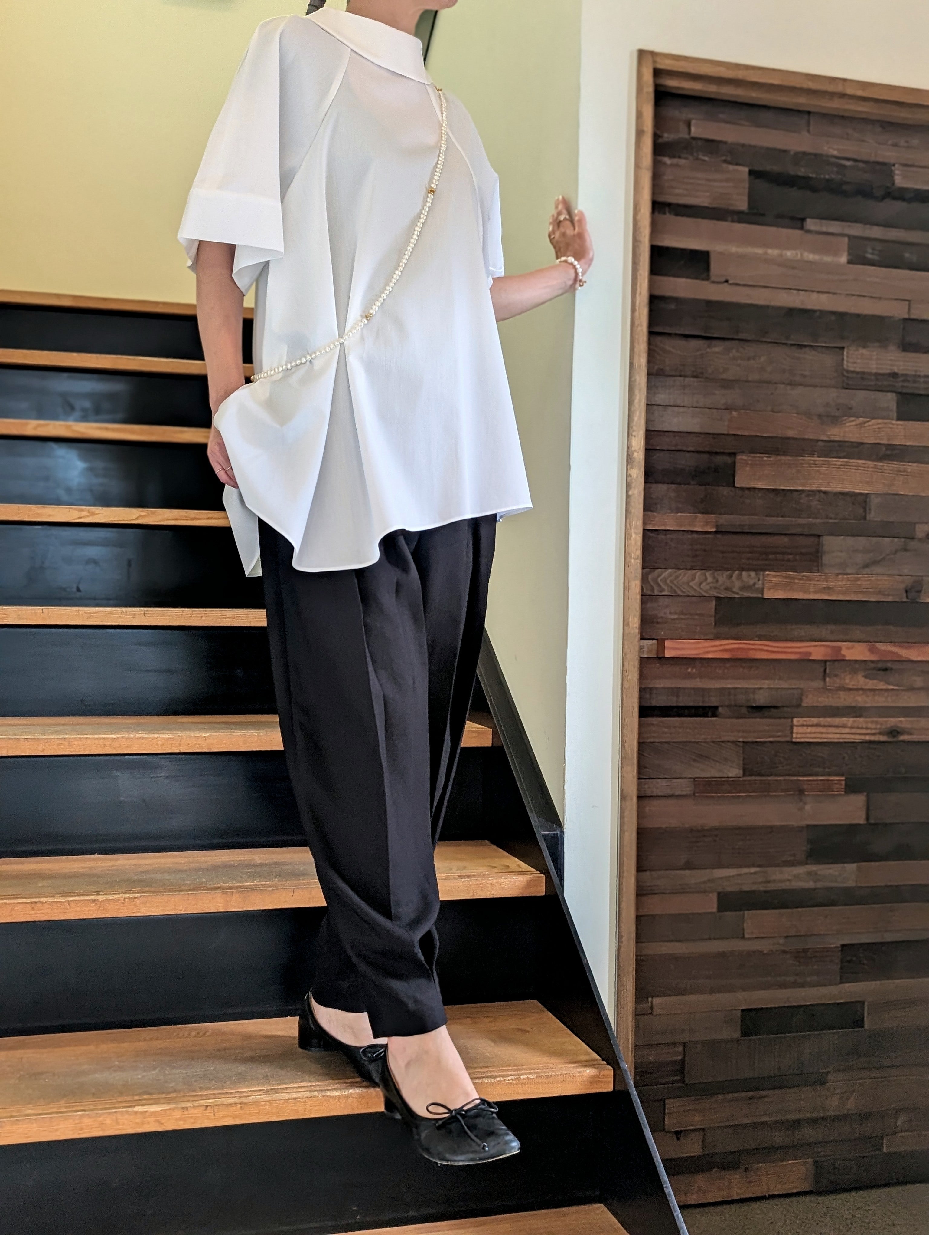ENFOLD  DRAPE TAILORED TR