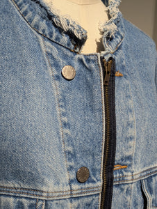 QUIITO ZIP BIG DENIM JK