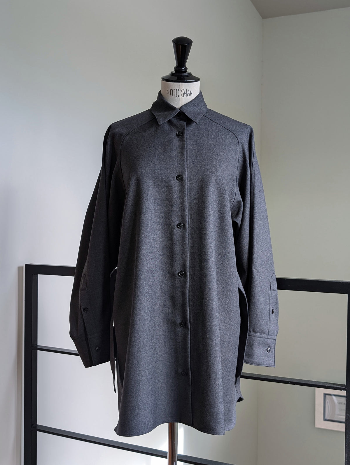 AEHRR 【087 Draping York Raglan Sleeve Shirt】