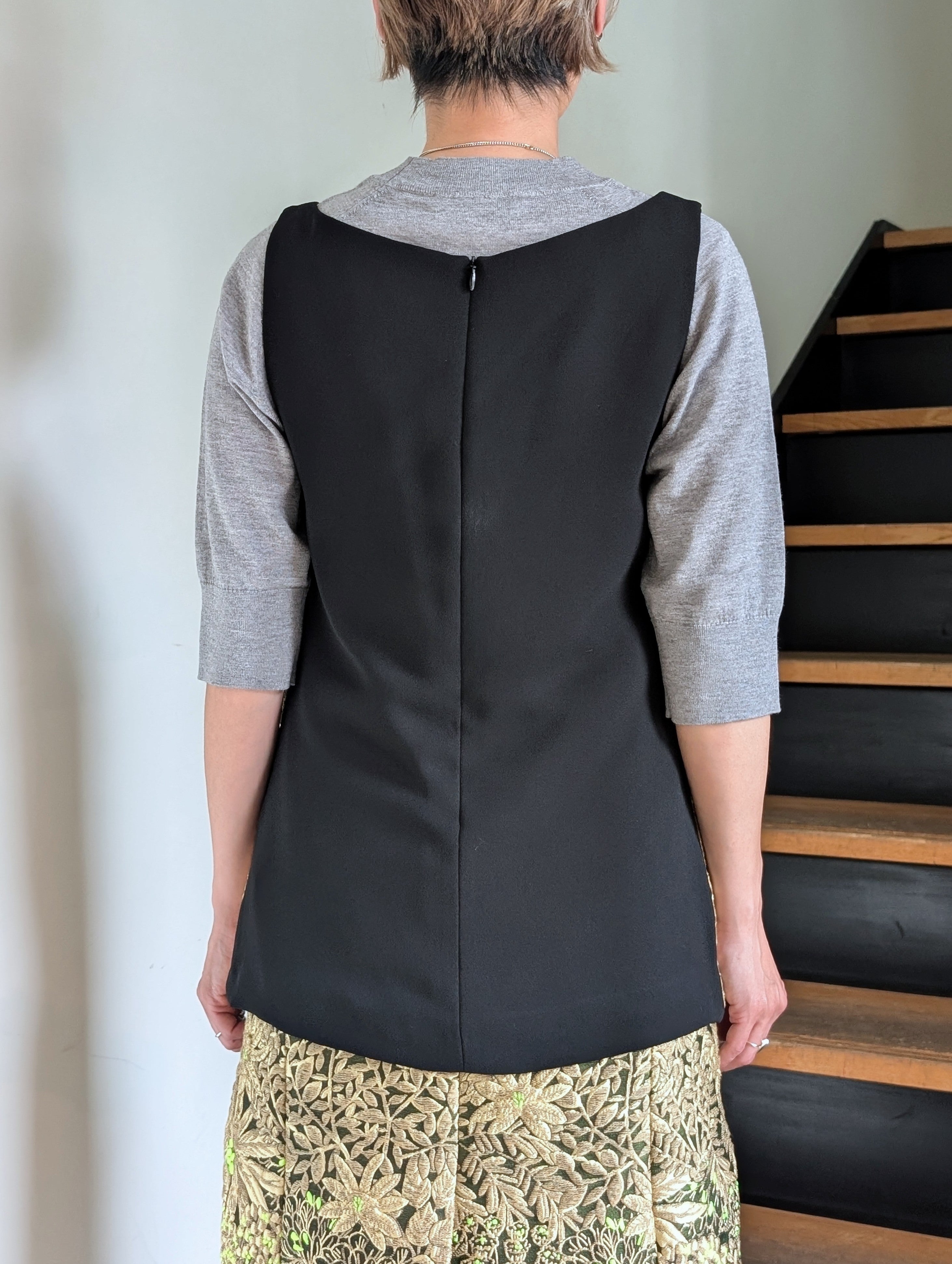 DRIES VAN NOTEN②【262-010733】CROPPY 4020 W.W.TOP