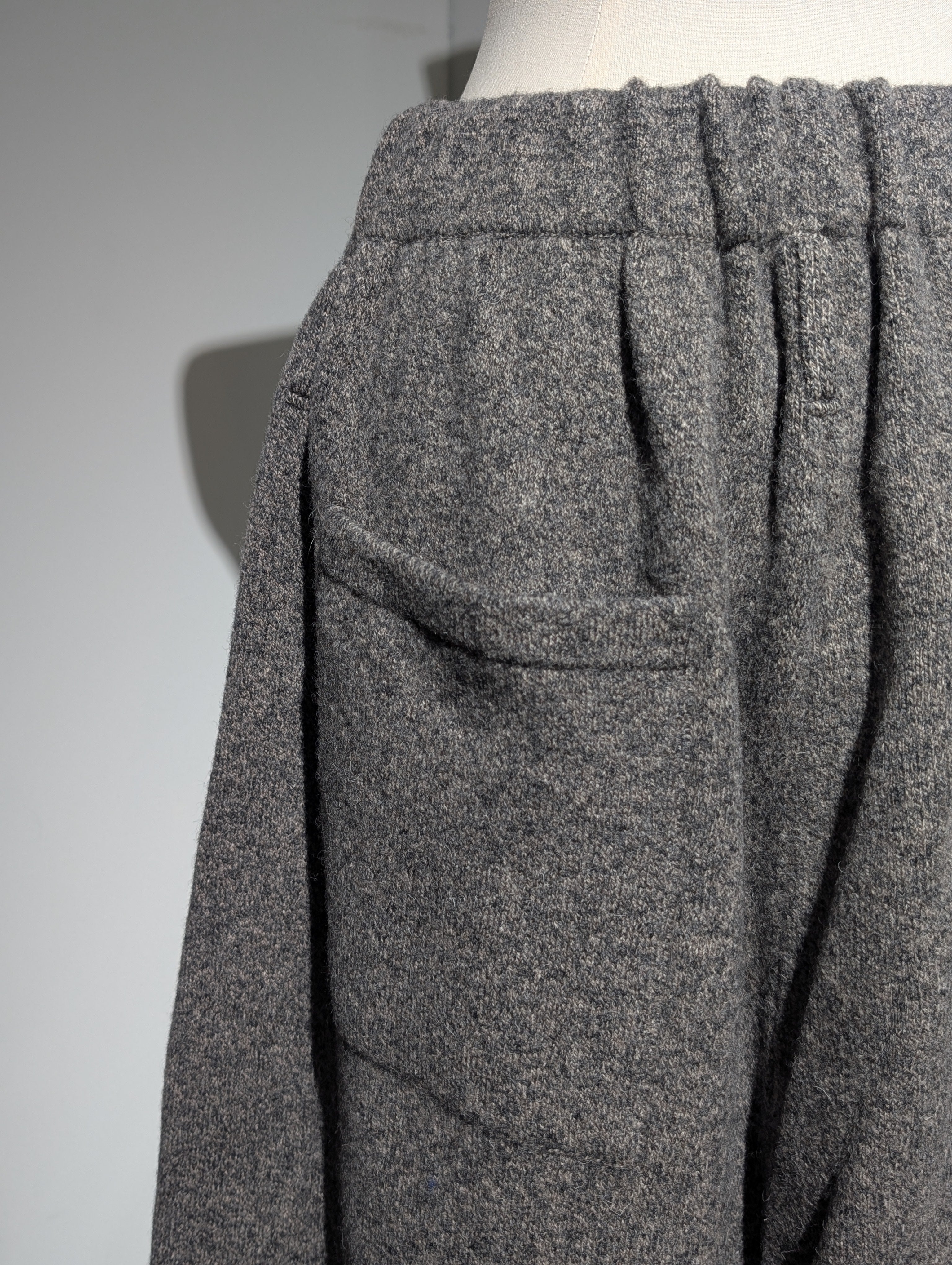 AEHRR 【Draping Knit Pants Extra Wide】