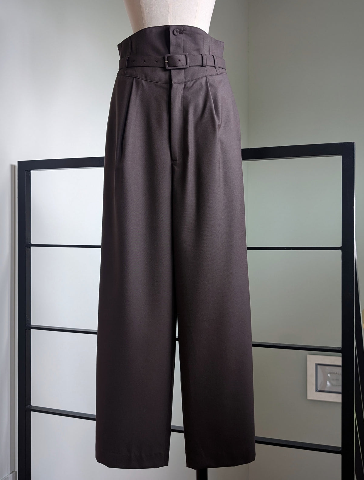 SEEALL SAW61 PT101 (YK-001)HIGH WAIST PANTS