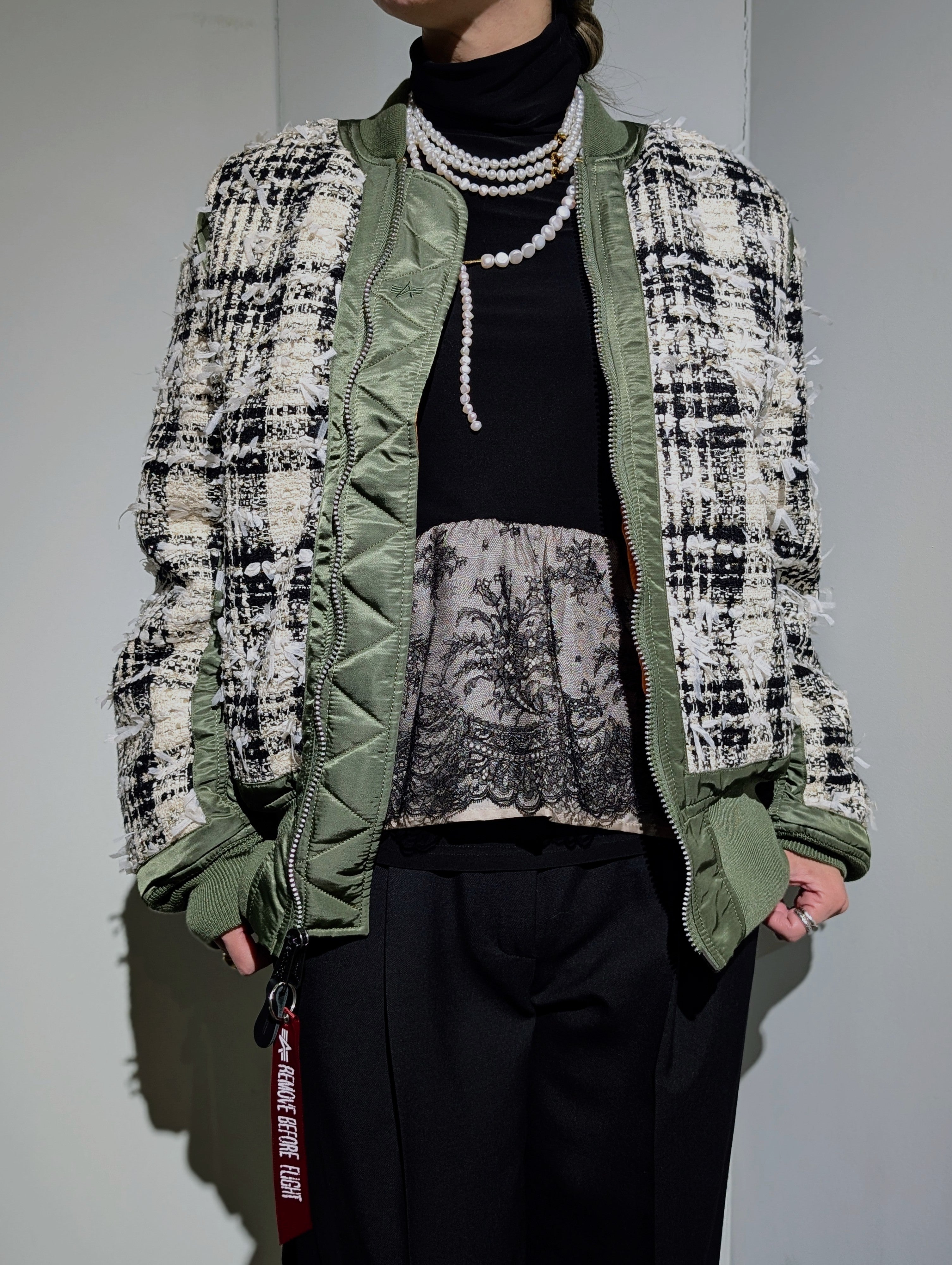 LUTZ HUELLE  PATCH BOMBER V2