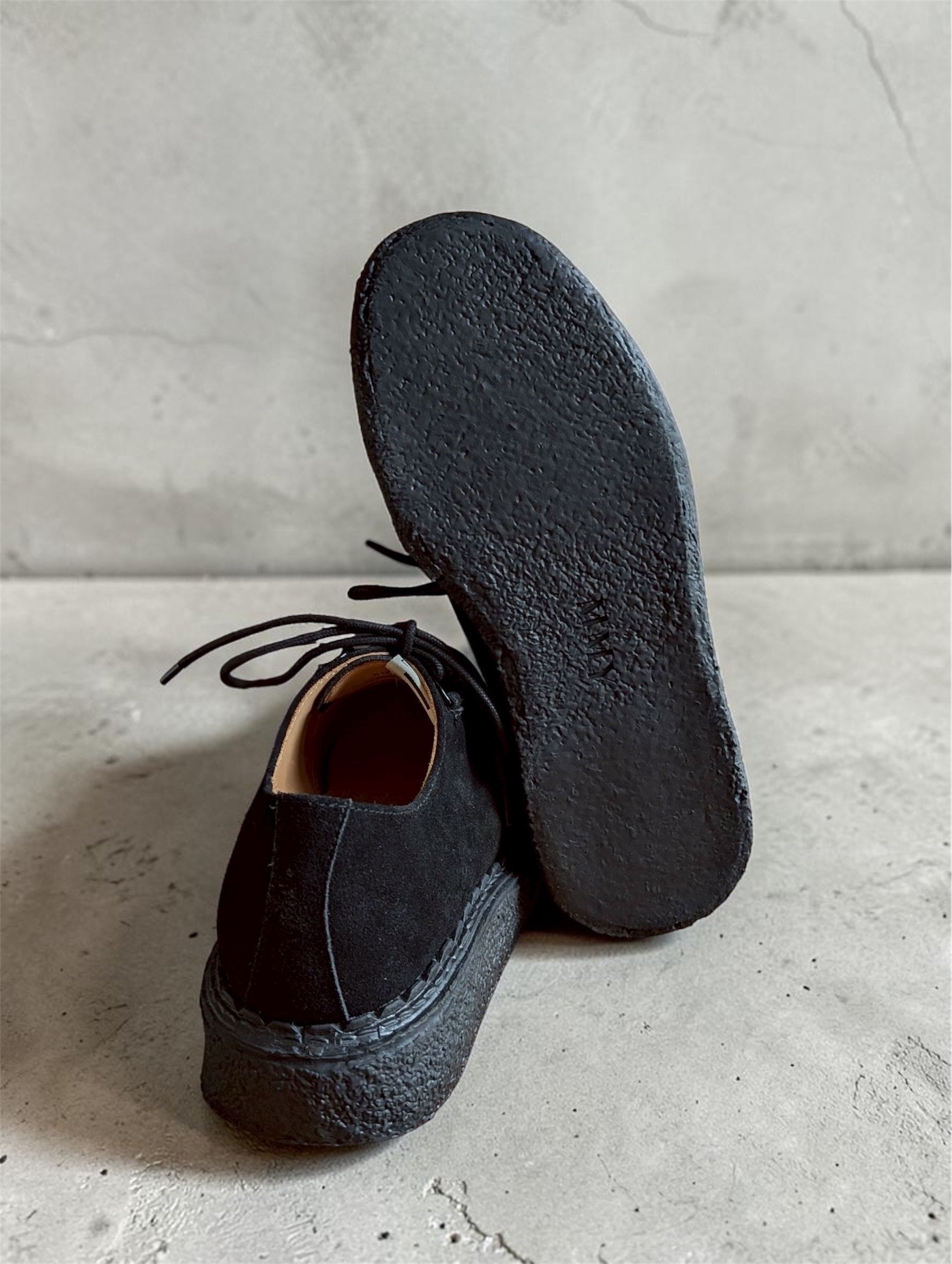 General Scale . Maison MIHARA YASUHIRO / "DAVID"Suede Inter Lace Shoes