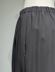 ENFOLD  RELAX ELASTIC WIDE-TROUSER