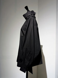AEHRR 【Draping Yoke Raglan Sleeve Pullover Turtle Shirt】