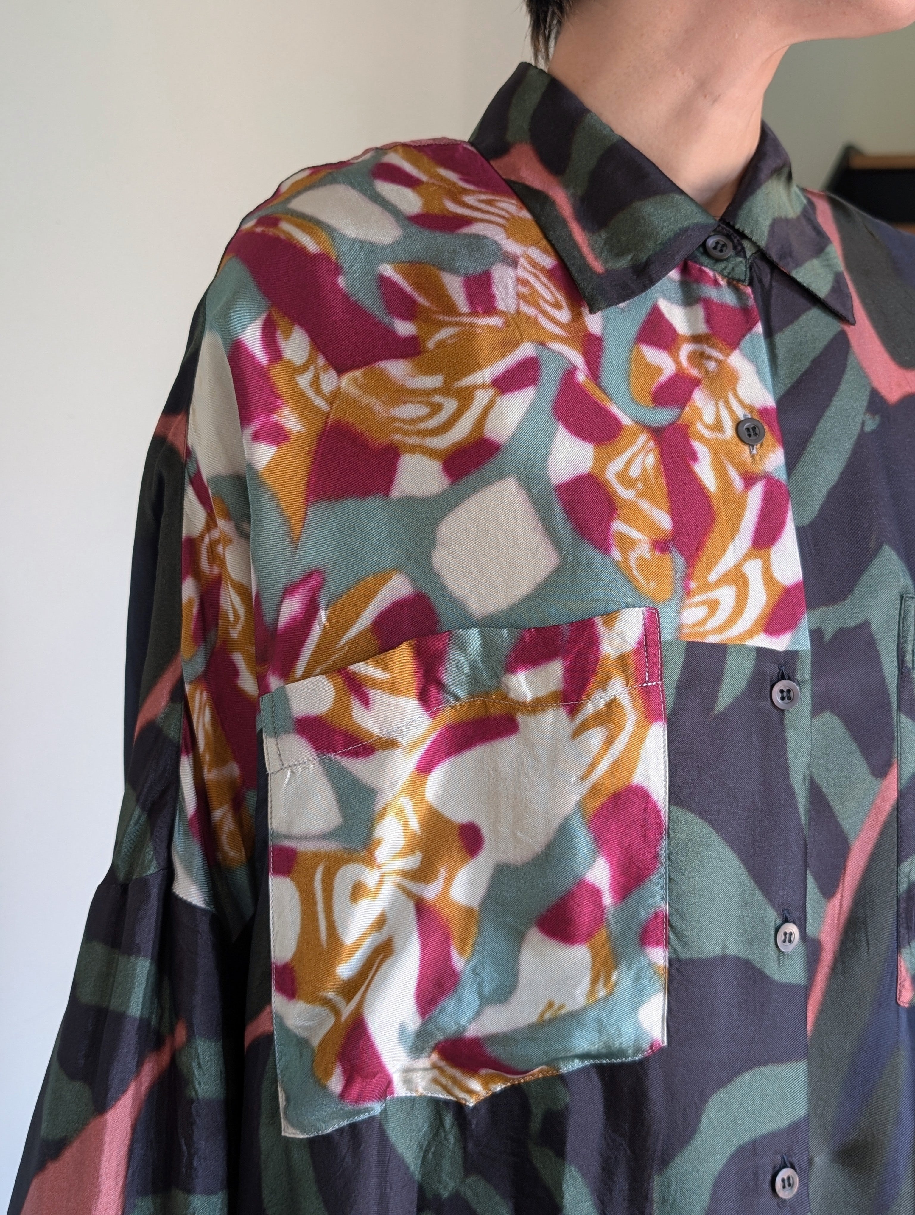 DRIES VAN NOTEN【262-130702】CASIA BIS 4001 W.W.SHIRT