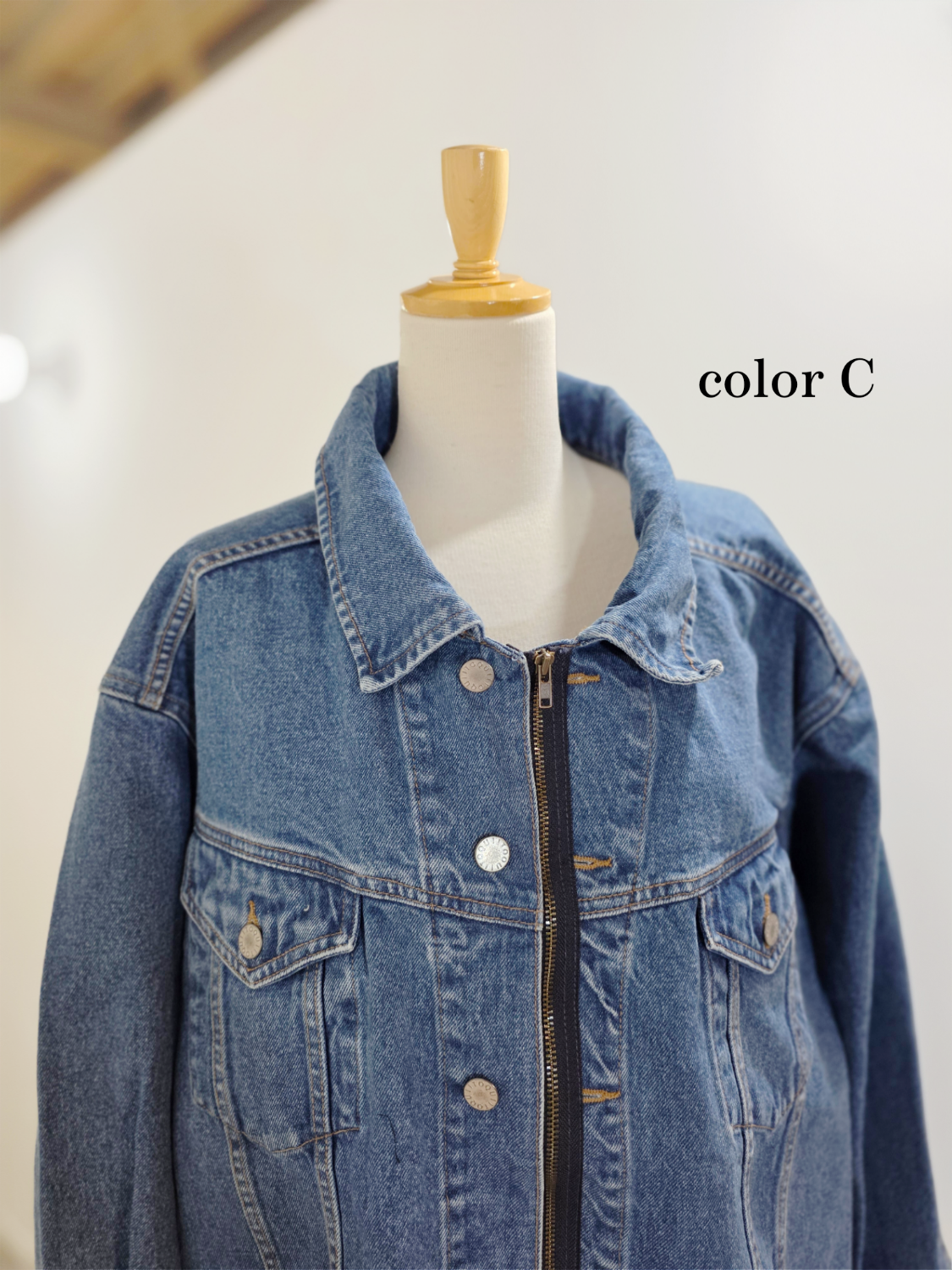 QUIITO ZIP DENIM JK