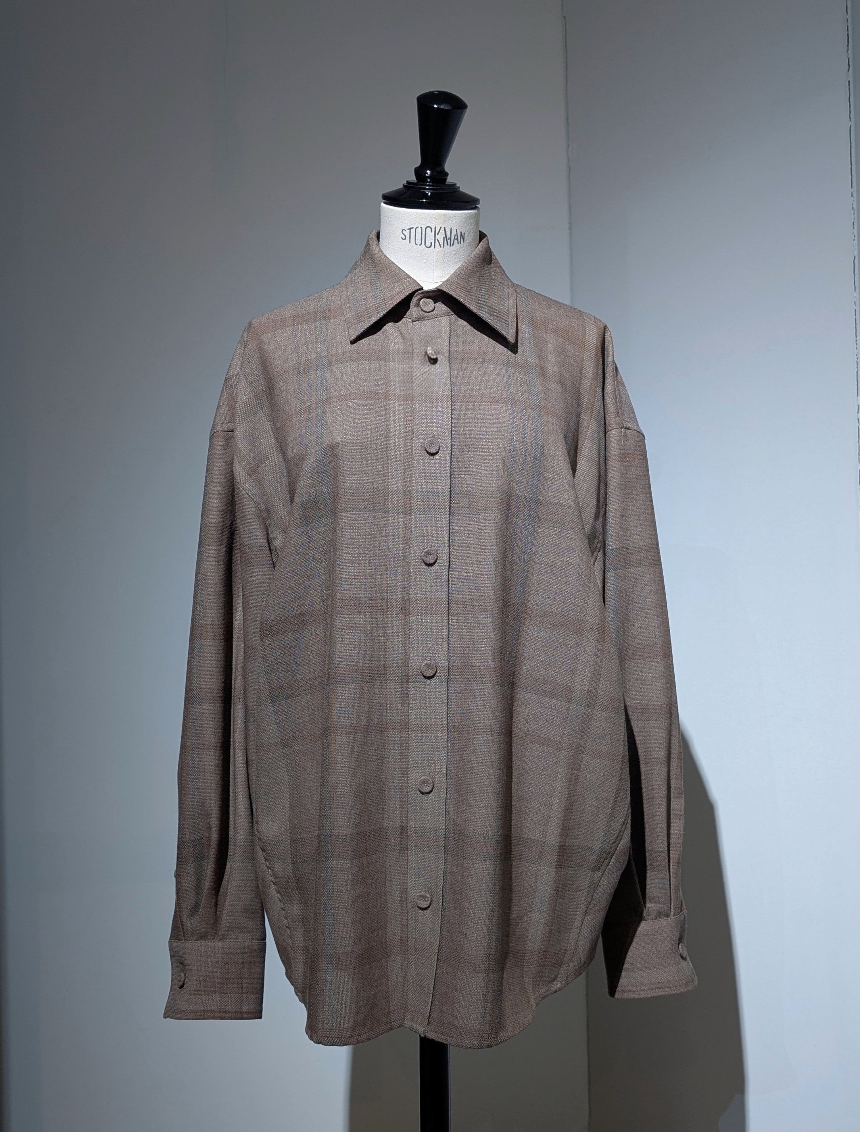 SEEALL SAW63 SH101 (MK-002) OVERSIZED COCOON SHIRTS