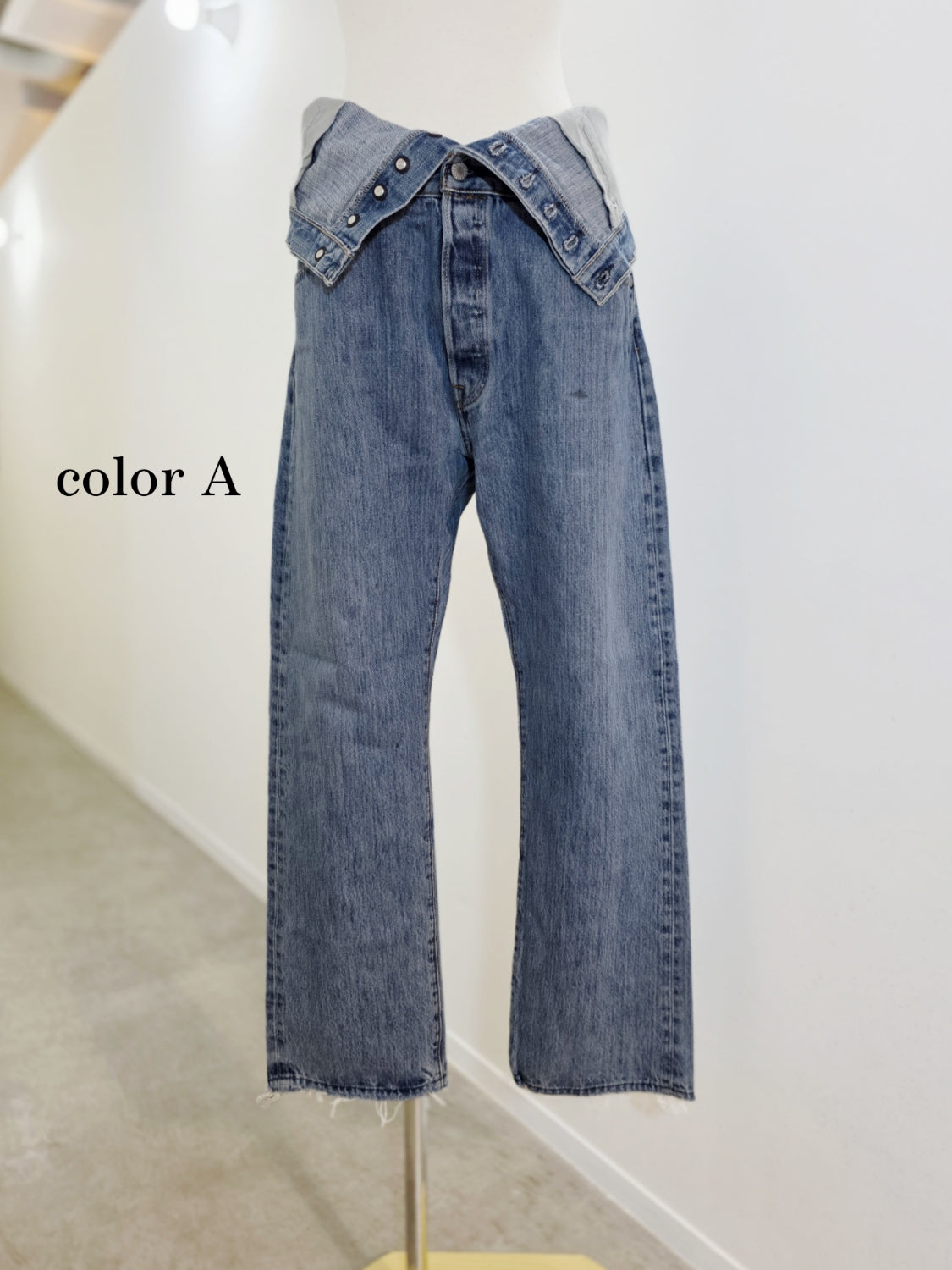 QUIITO W WAIST DENIM PT(1サイズ)
