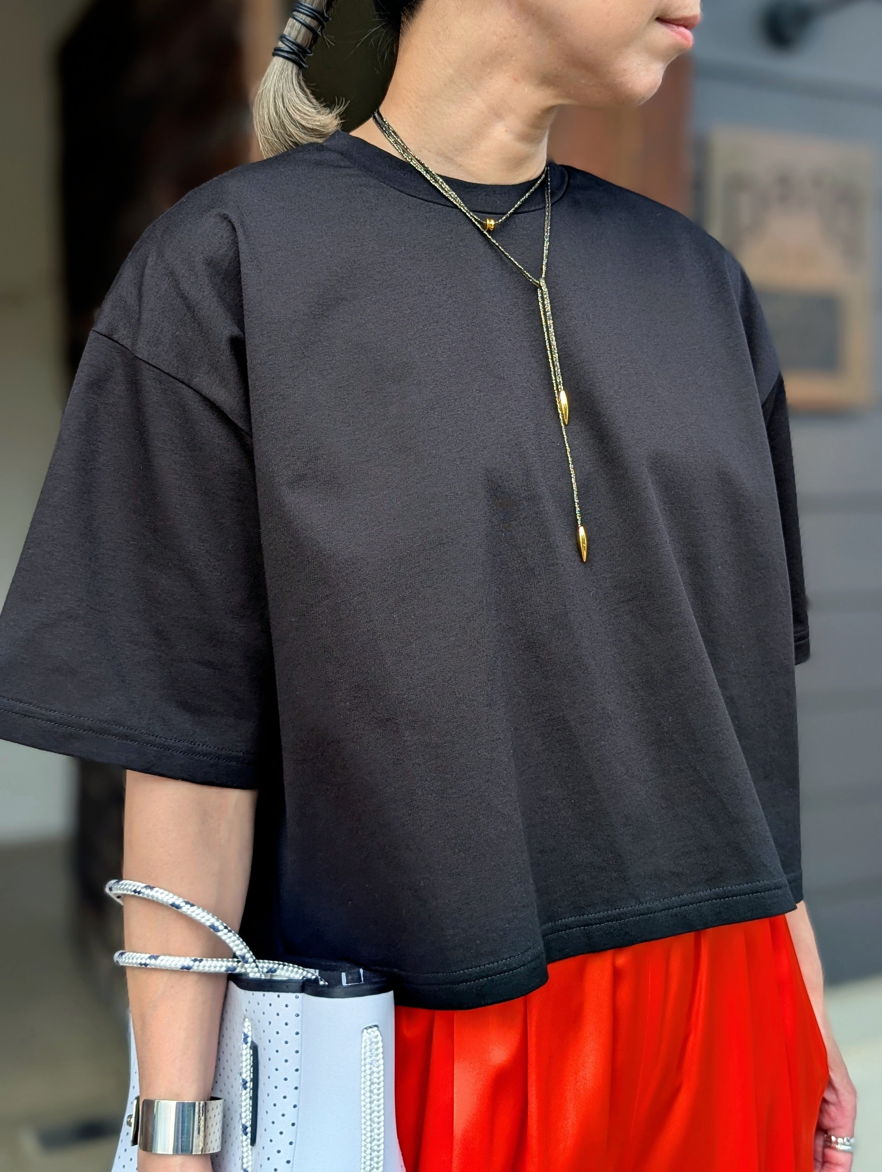 ENFOLD  BOX WIDE TEE
