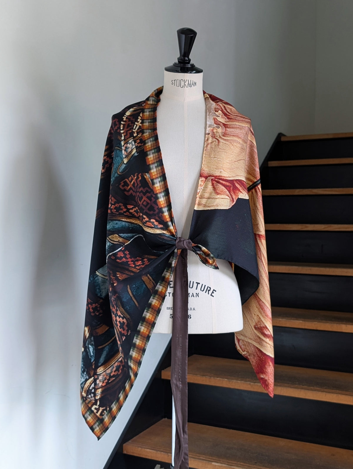 DRIES VAN NOTEN【262-010803】SCARFY 4057 W.W.SKIRT