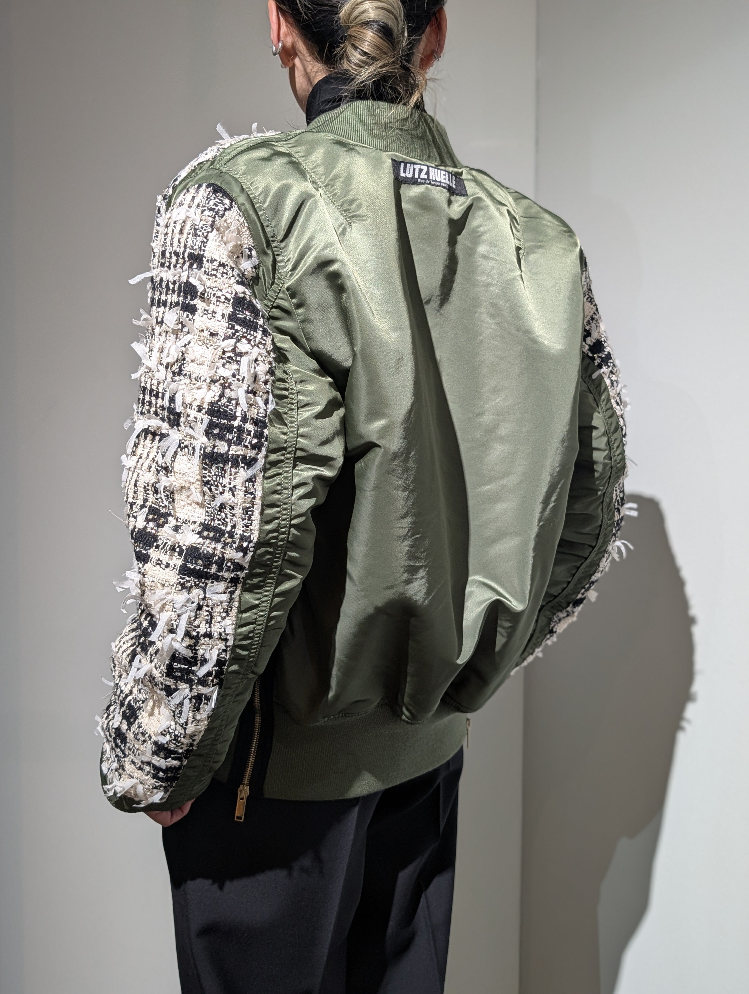 LUTZ HUELLE  PATCH BOMBER V2