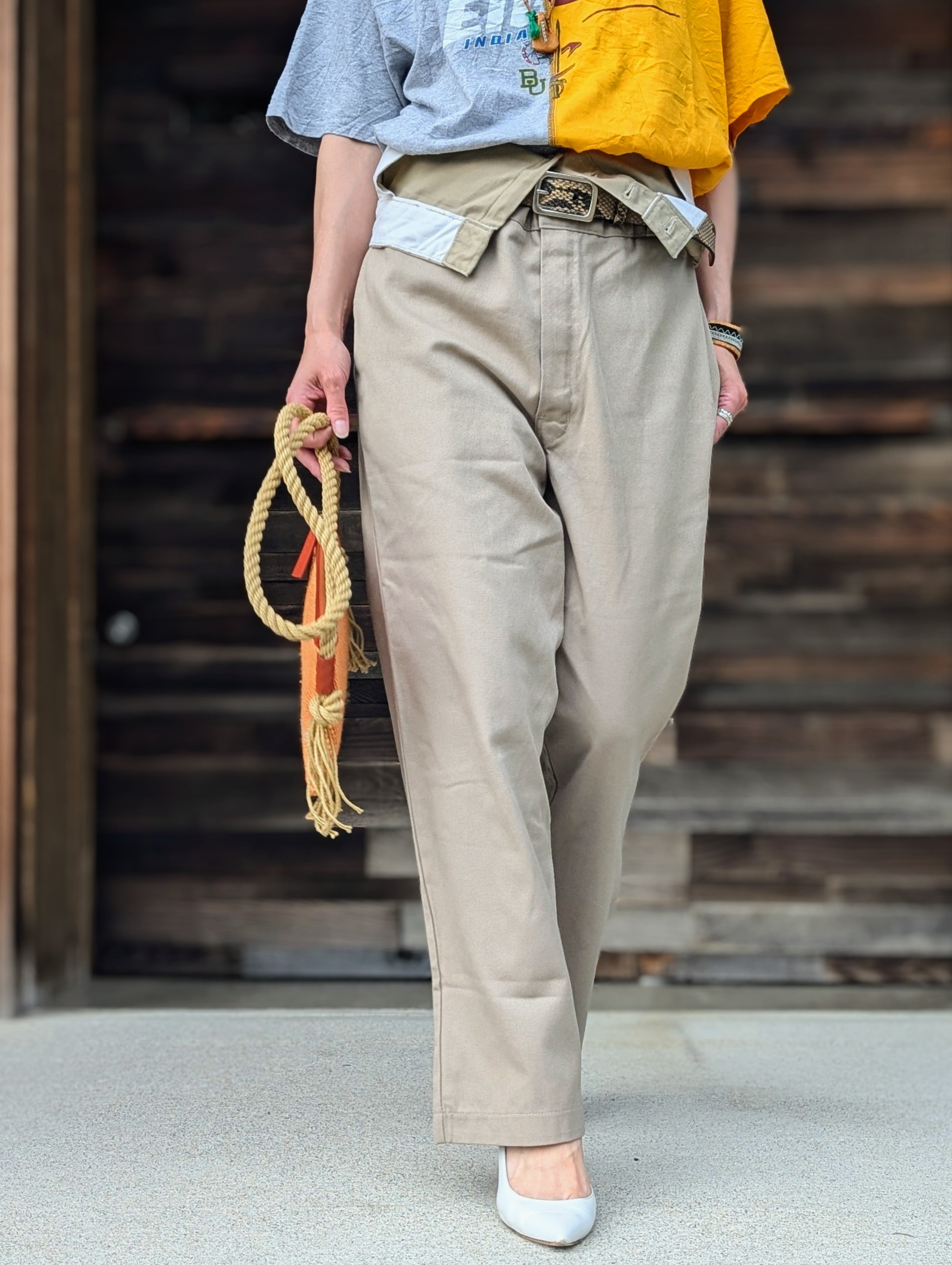 QUIITO W WAIST CHINO PT