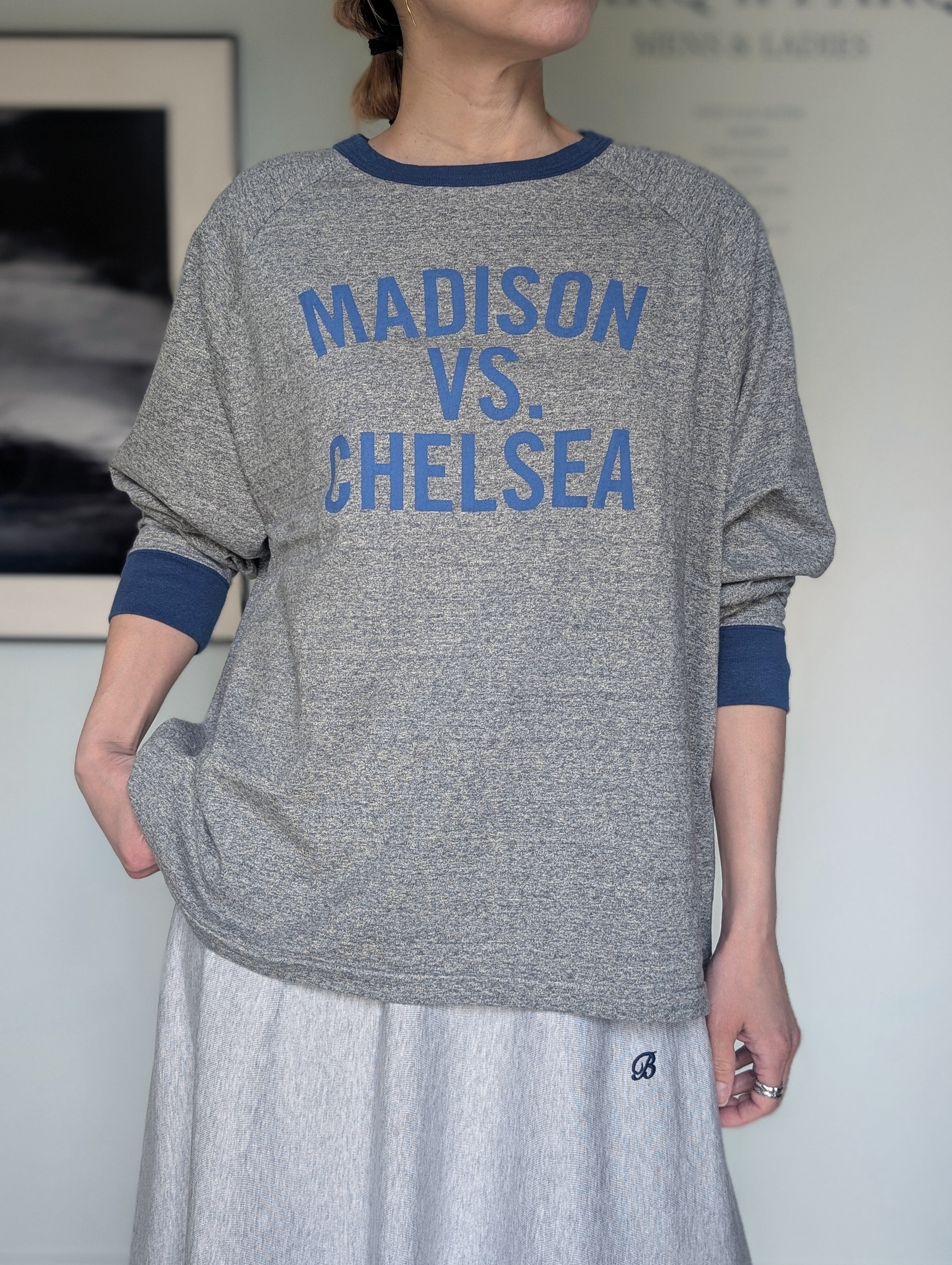 MADISONBLUE  RINGER L/S TEE