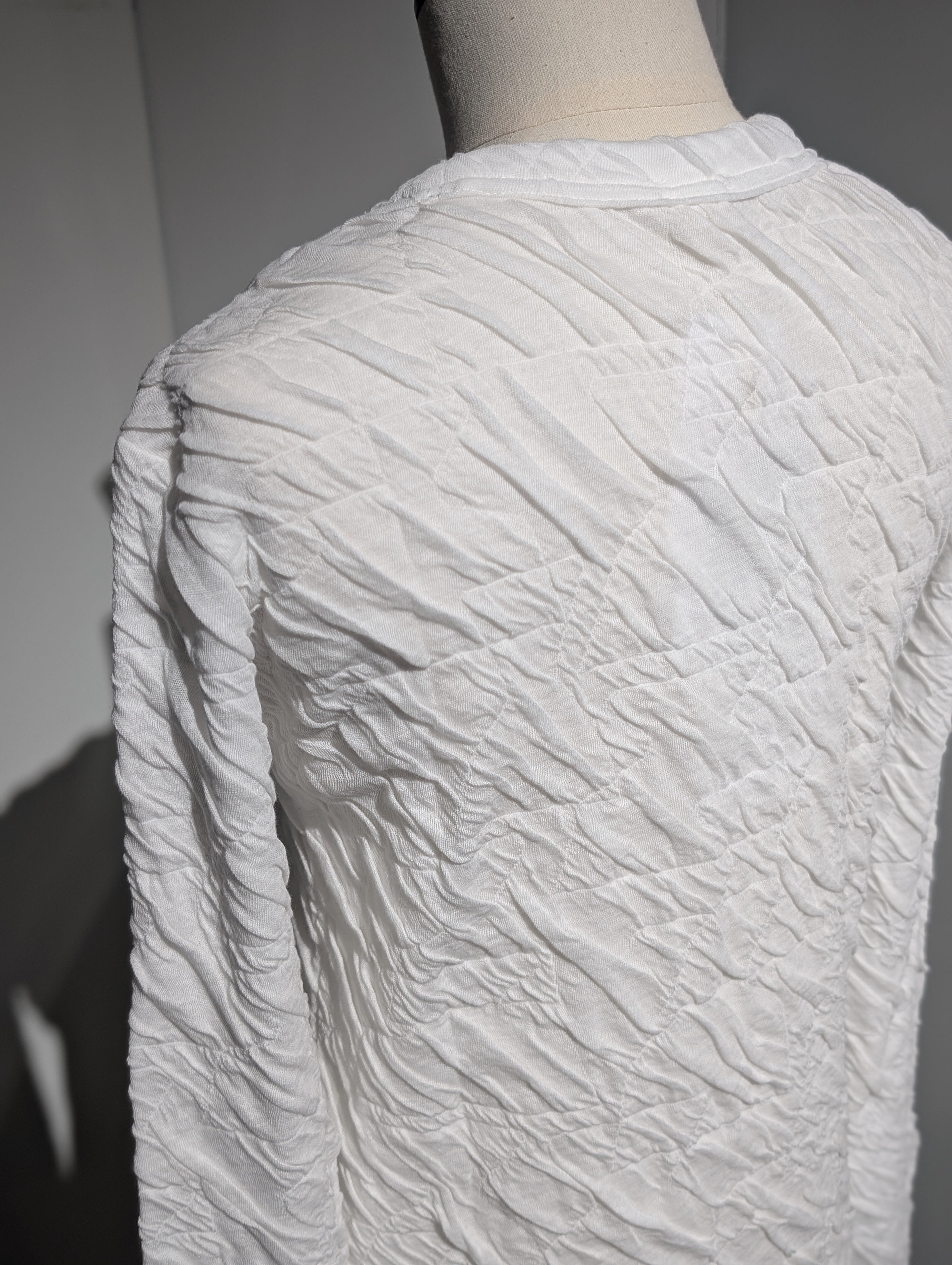 SEEALL  SAW51 TS906 (MM-005) JACQUARD U-NECK TEEレディ