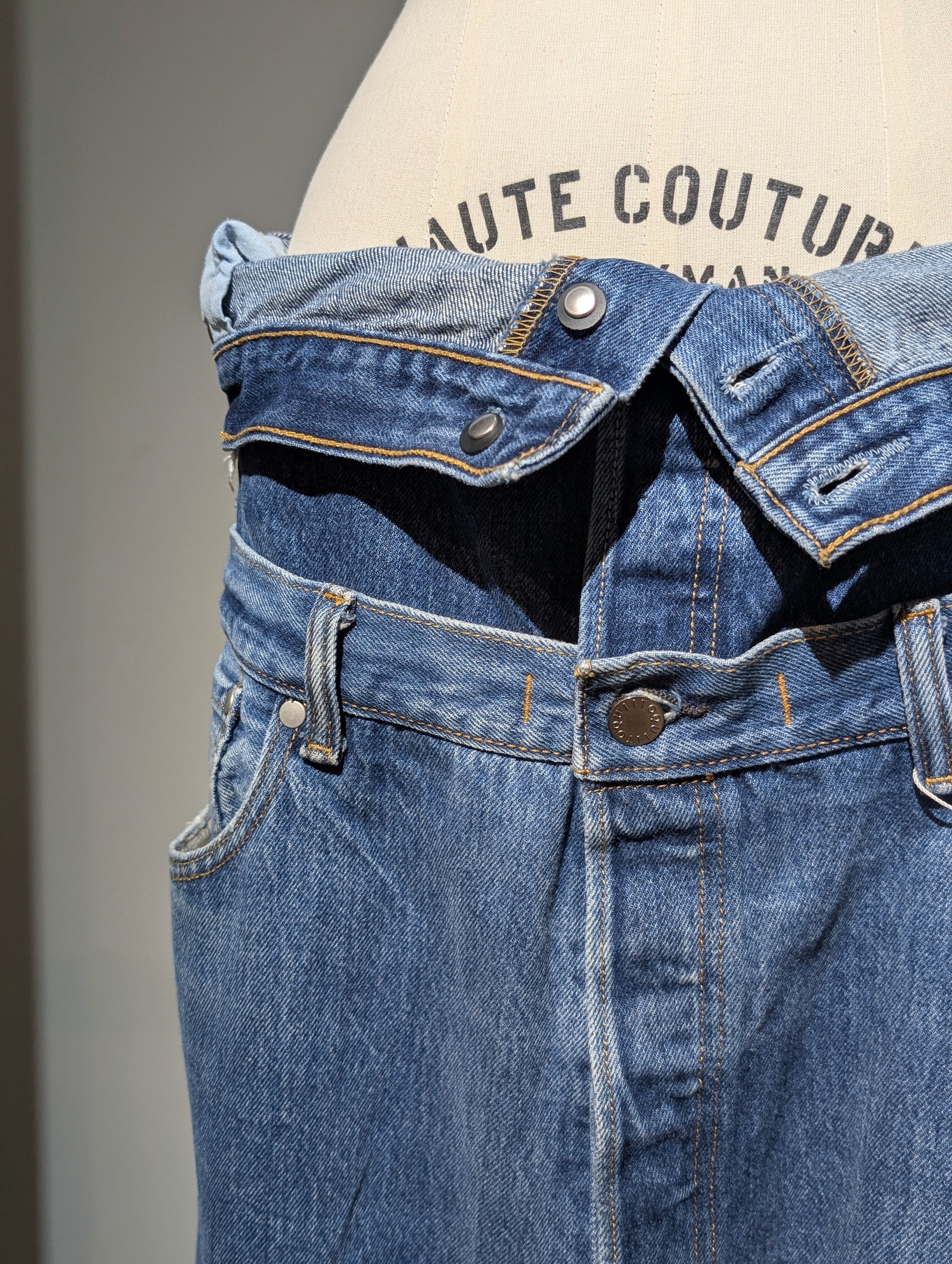 QUIITO W WAIST DENIM PT(3サイズ)