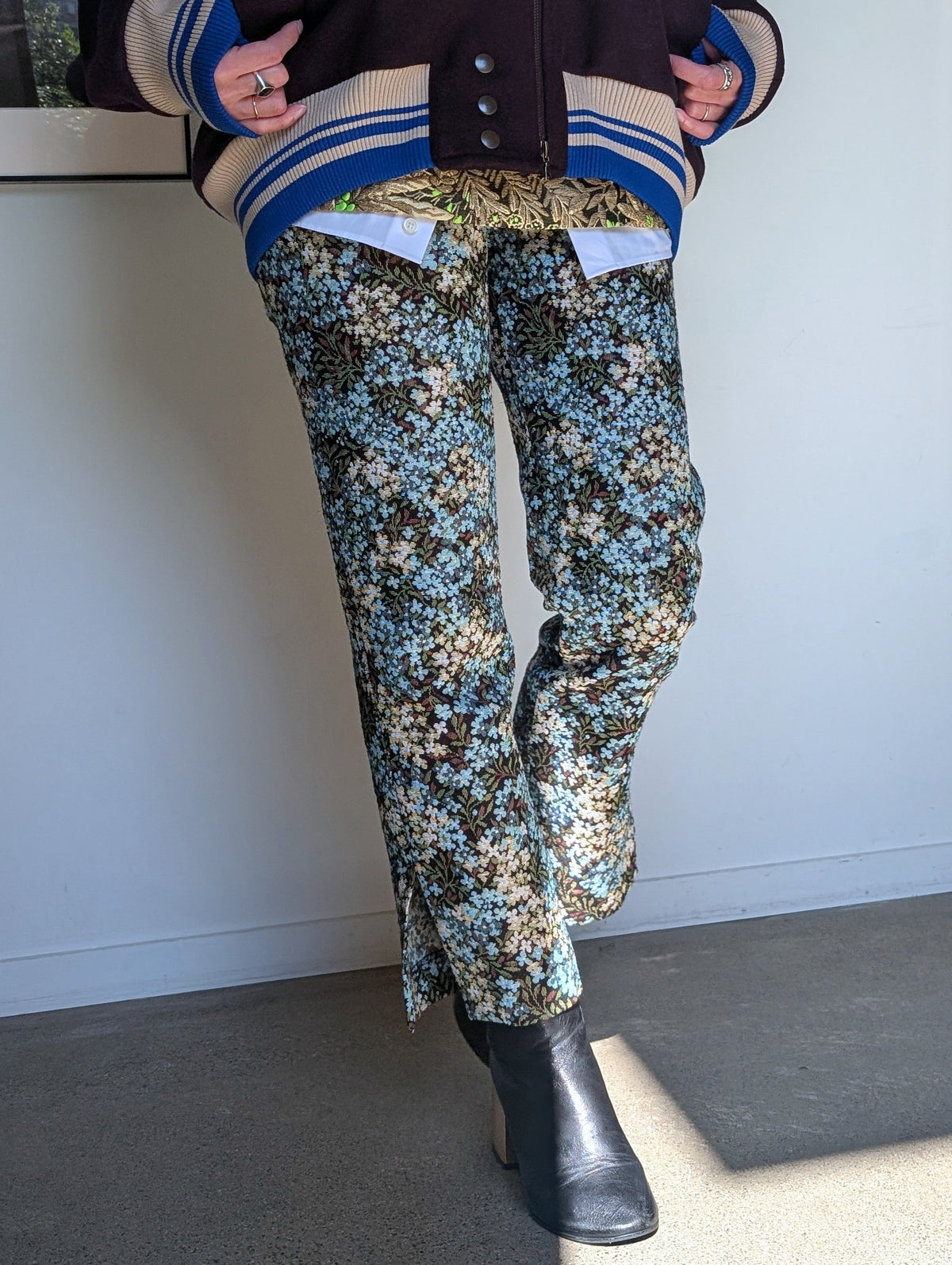 DRIES VAN NOTEN【262-010916】POSY 4153 W.W.PANTS